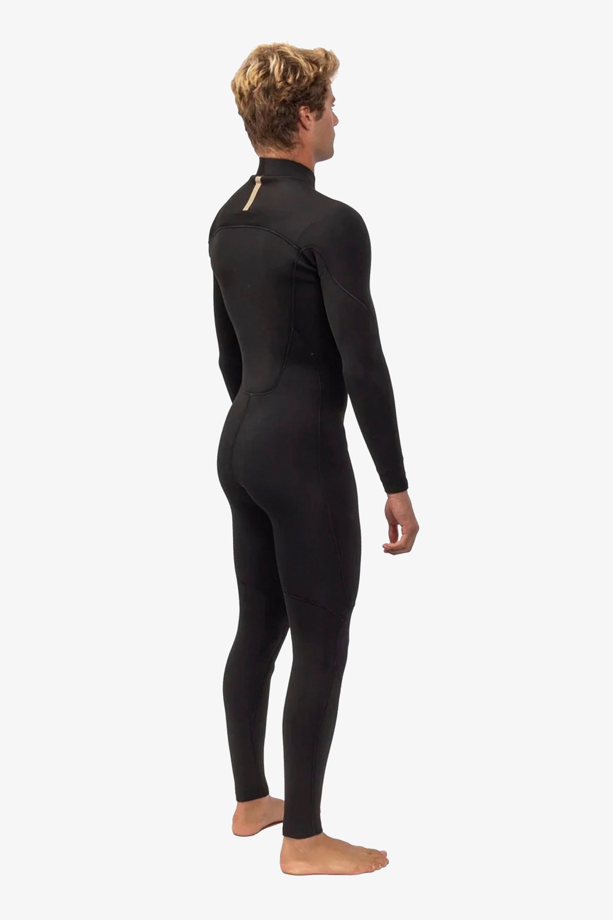 Person wearing a black Vissla wetsuit Happylifeshops