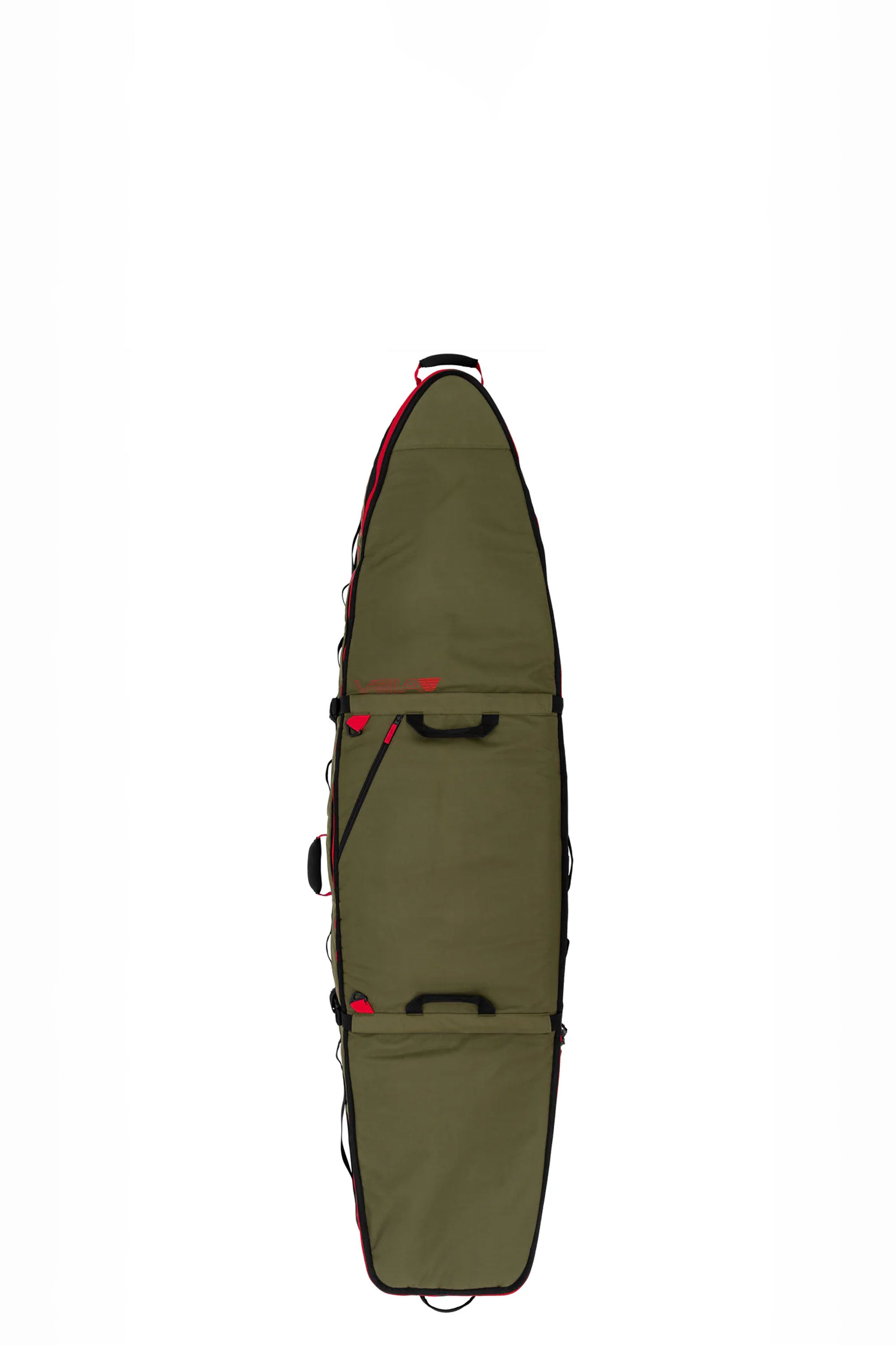 Happylifeshops Boardbag Veia Supplies JJF Wheeled 4 Board Travel Bag 6'6 Squadron