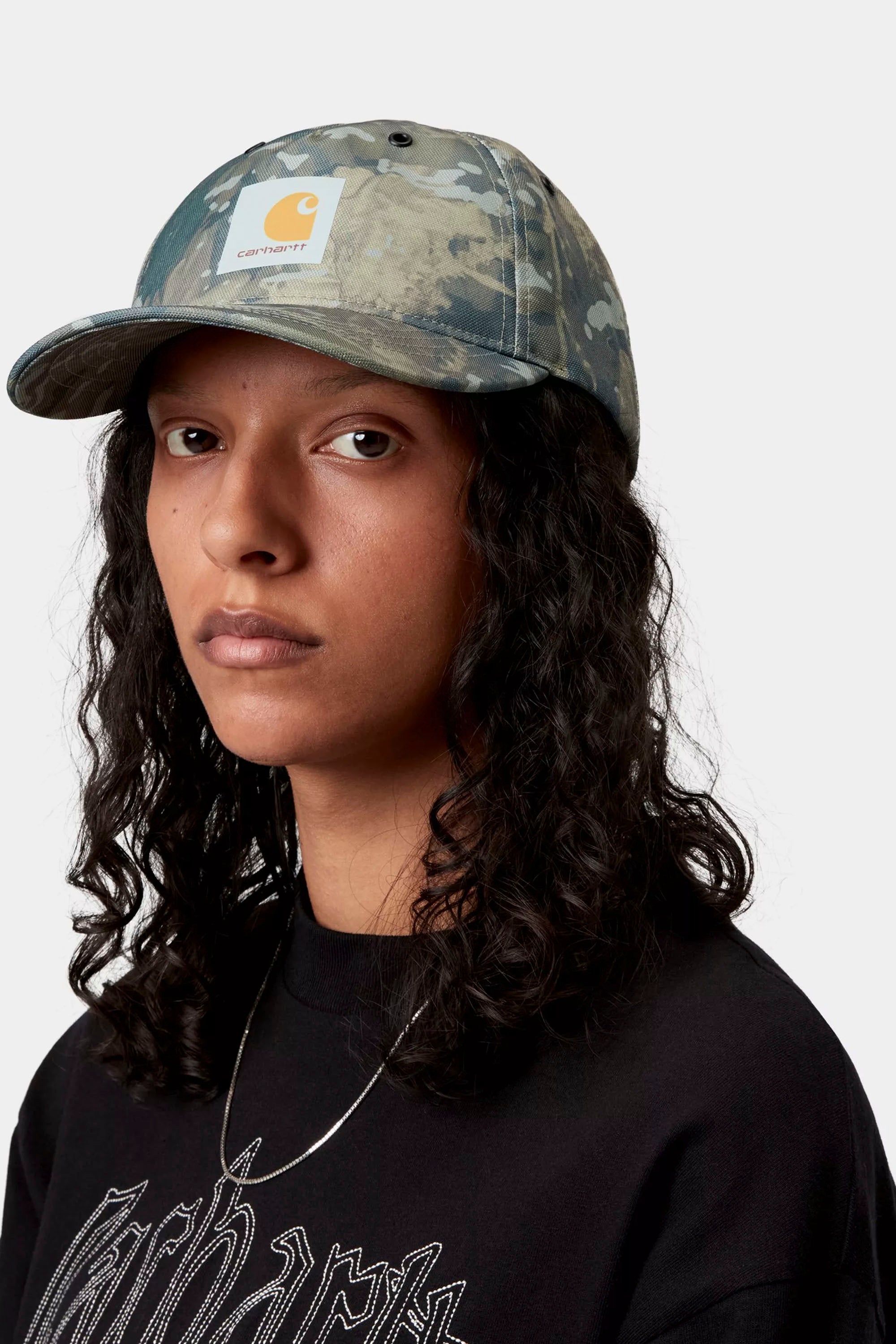 Happylifeshops Carhartt WIP Cordura Cap camo combi green black durable fabric