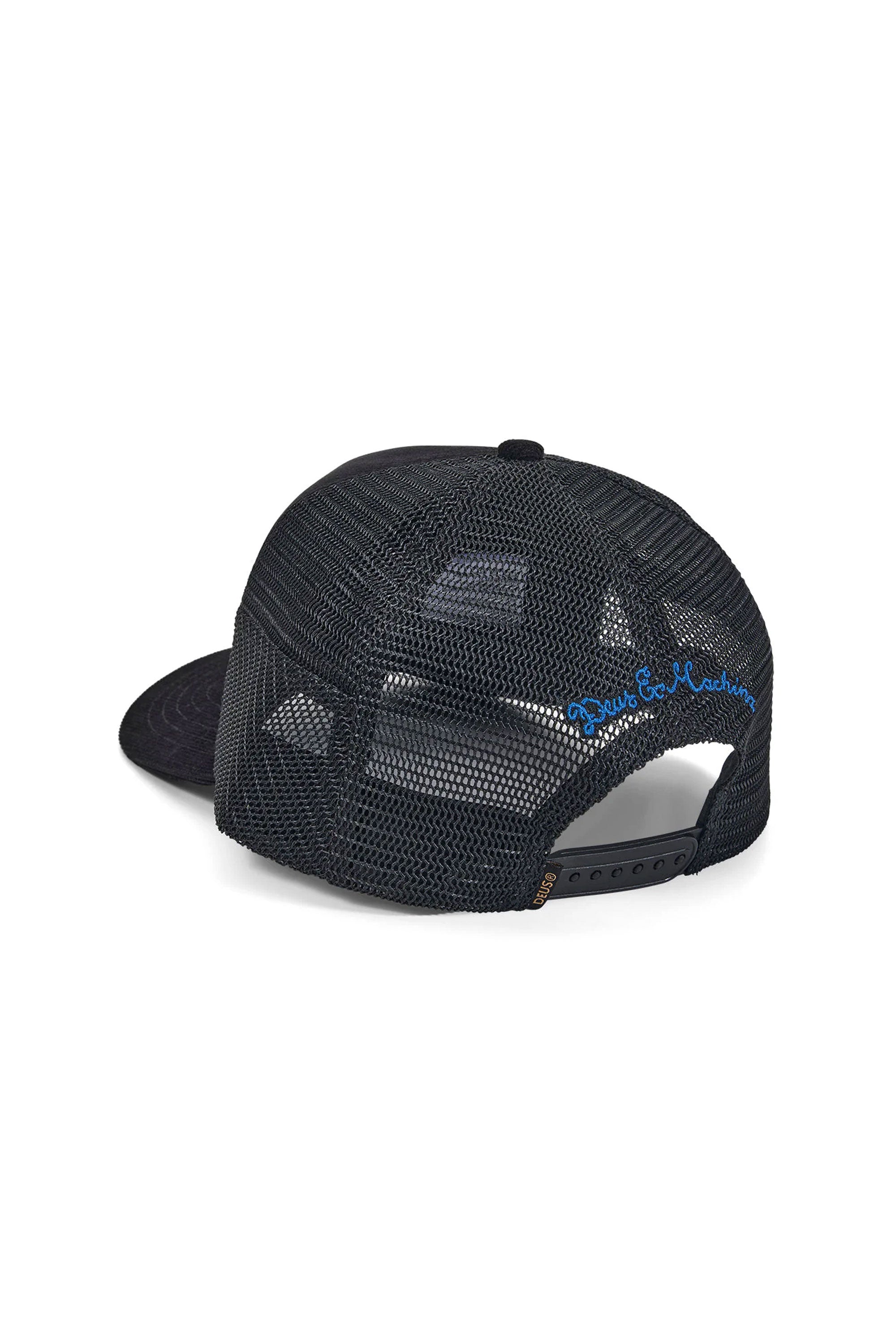 Happylifeshops Cap Deus Gumshoe Cord Trucker Black