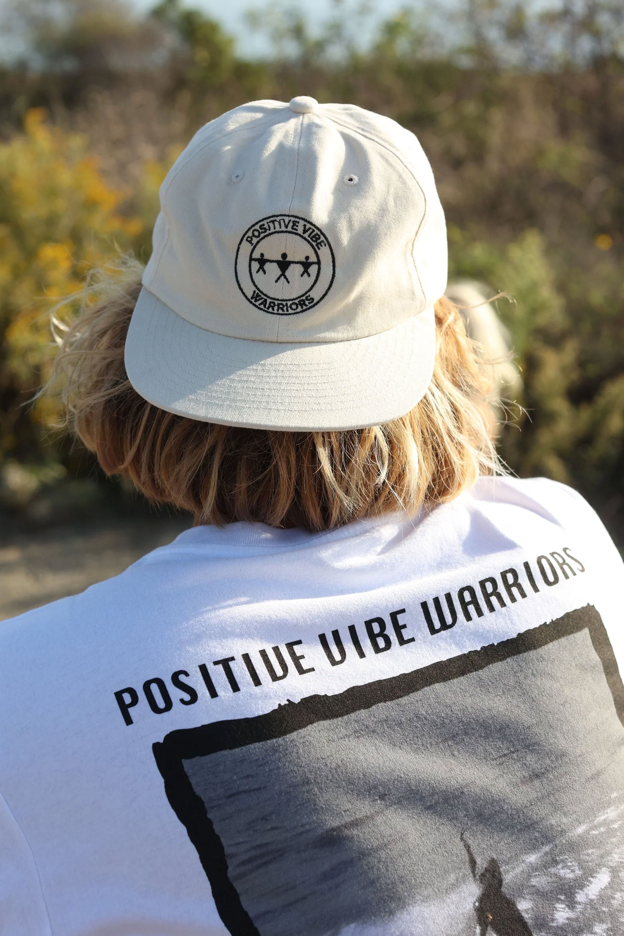 Happylifeshops Cap Positive Vibe Warriors Pvw Classic Logo Cream
