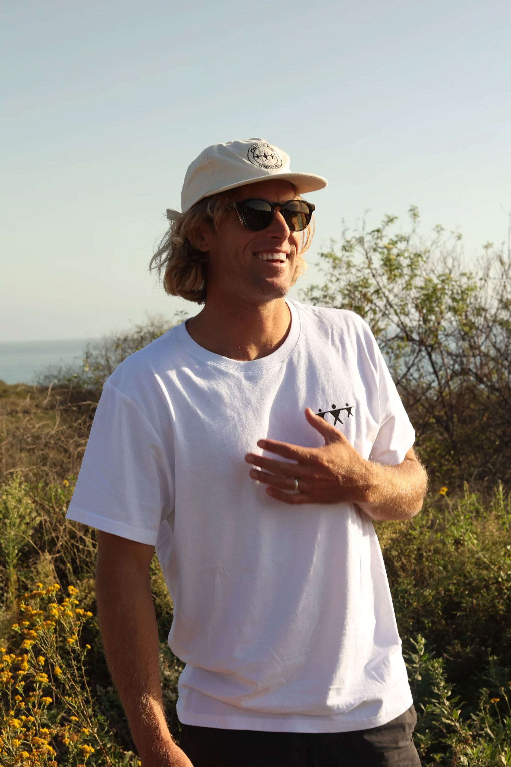 Happylifeshops Cap Positive Vibe Warriors Pvw Classic Logo Cream