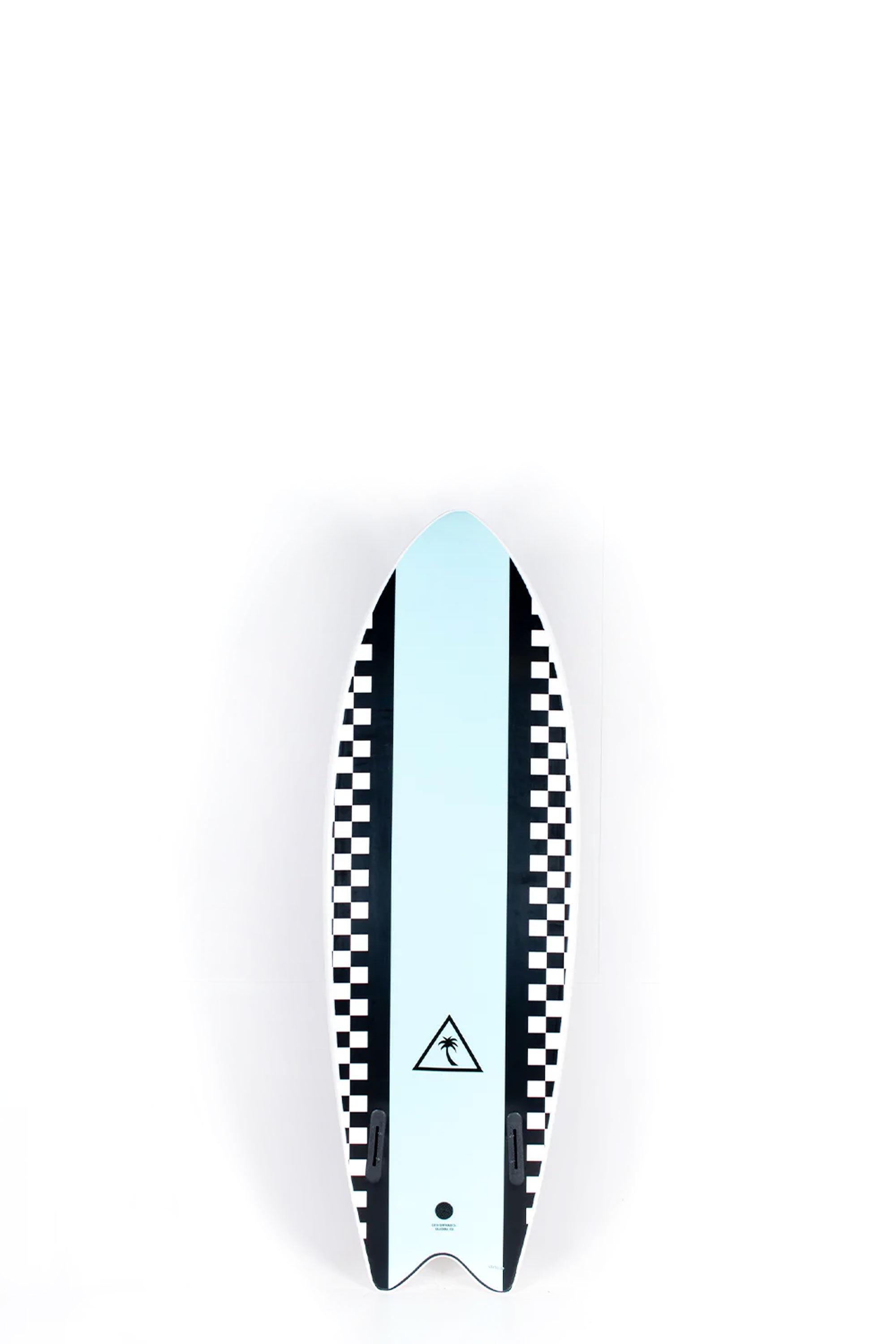 Happylifeshops - Catch Surf - RETRO FISH TWIN FIN White Light Blue - 5’6” x 21.65” x 2.95” x 45l.