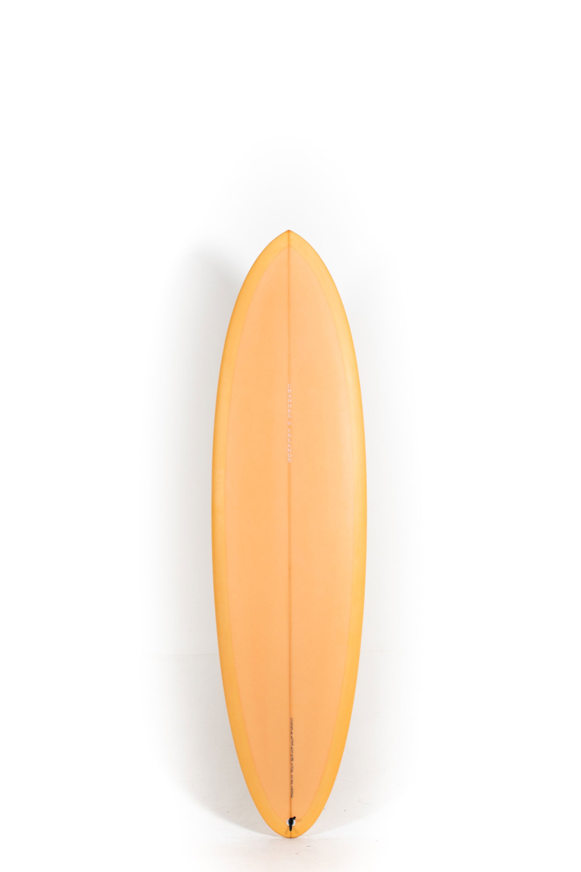 Pukas orange surfboard