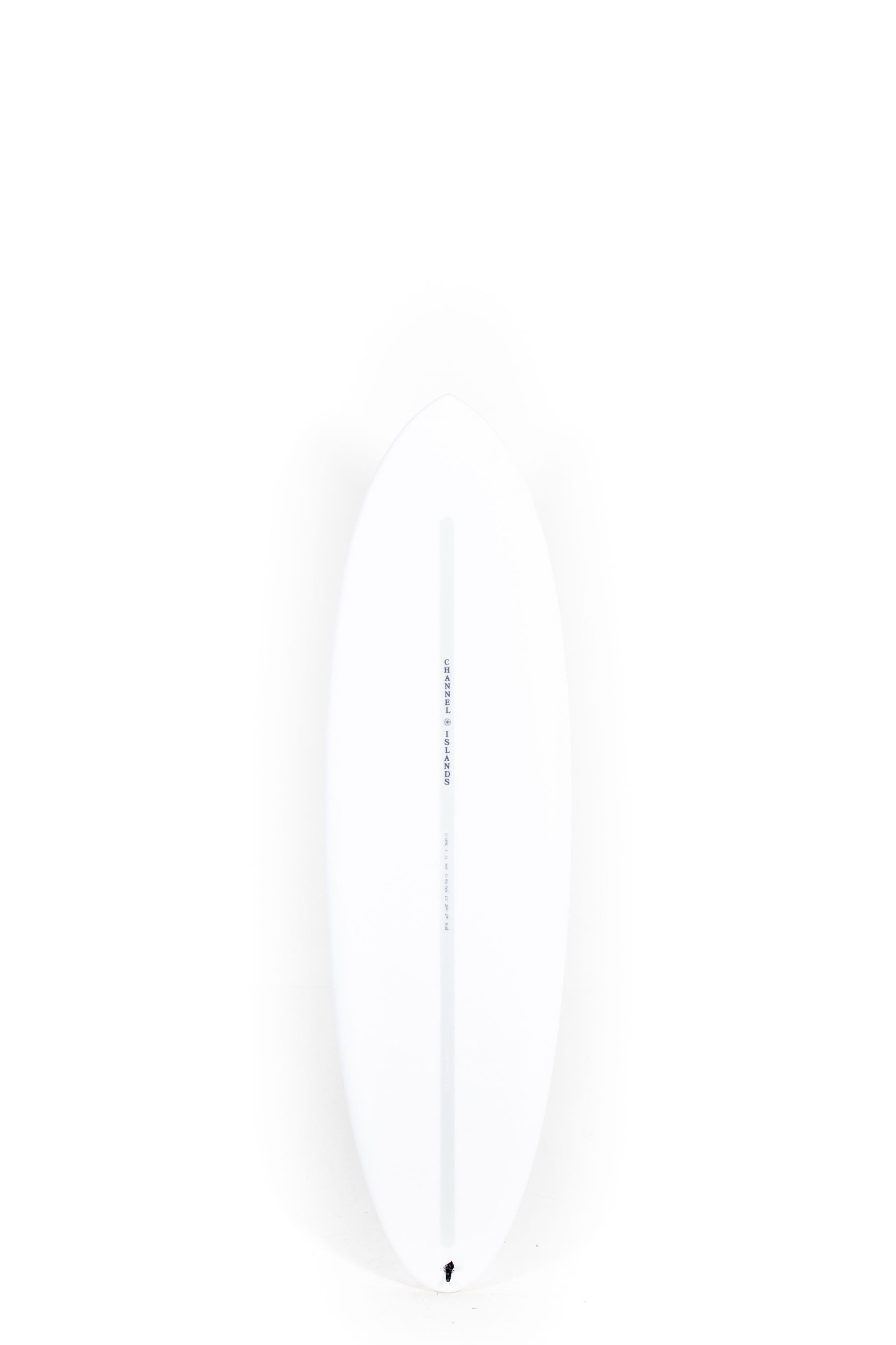 White Channel Islands Ci Mid Twin Surfboard in SpineTek size 6'3" at Happylifeshops