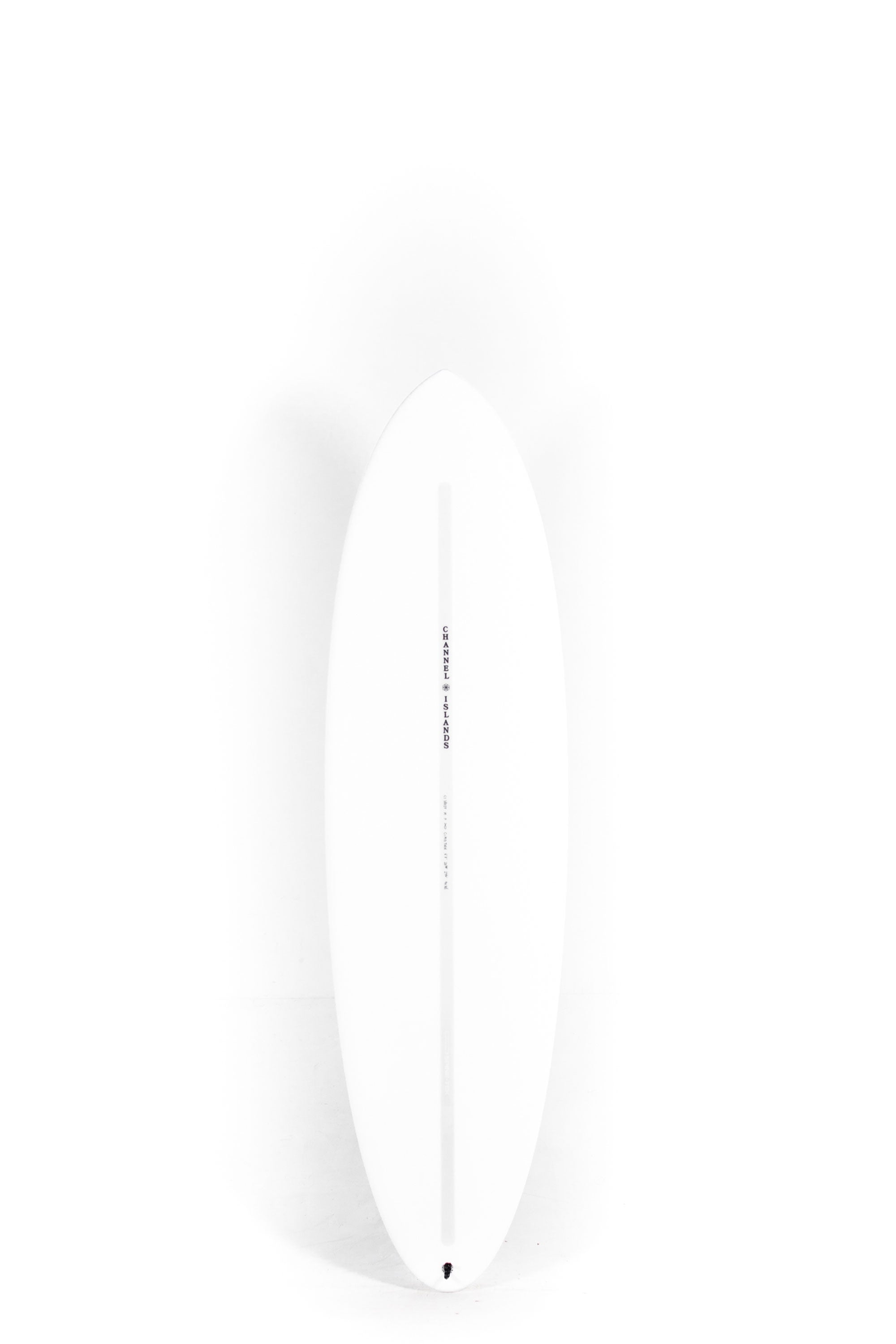 White Channel Islands CI MID TWIN Surfboard in SpineTek technology size 6'7" at Happylifeshops