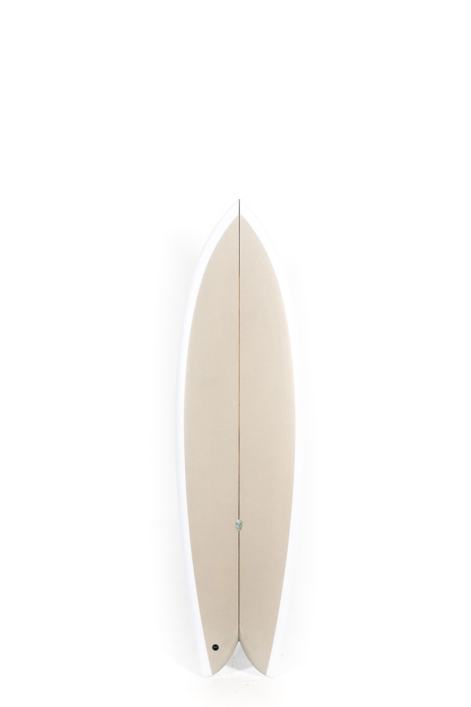 Light brown Christenson Long Phish 2.0 Surfboard size 6'4" at Happylifeshops
