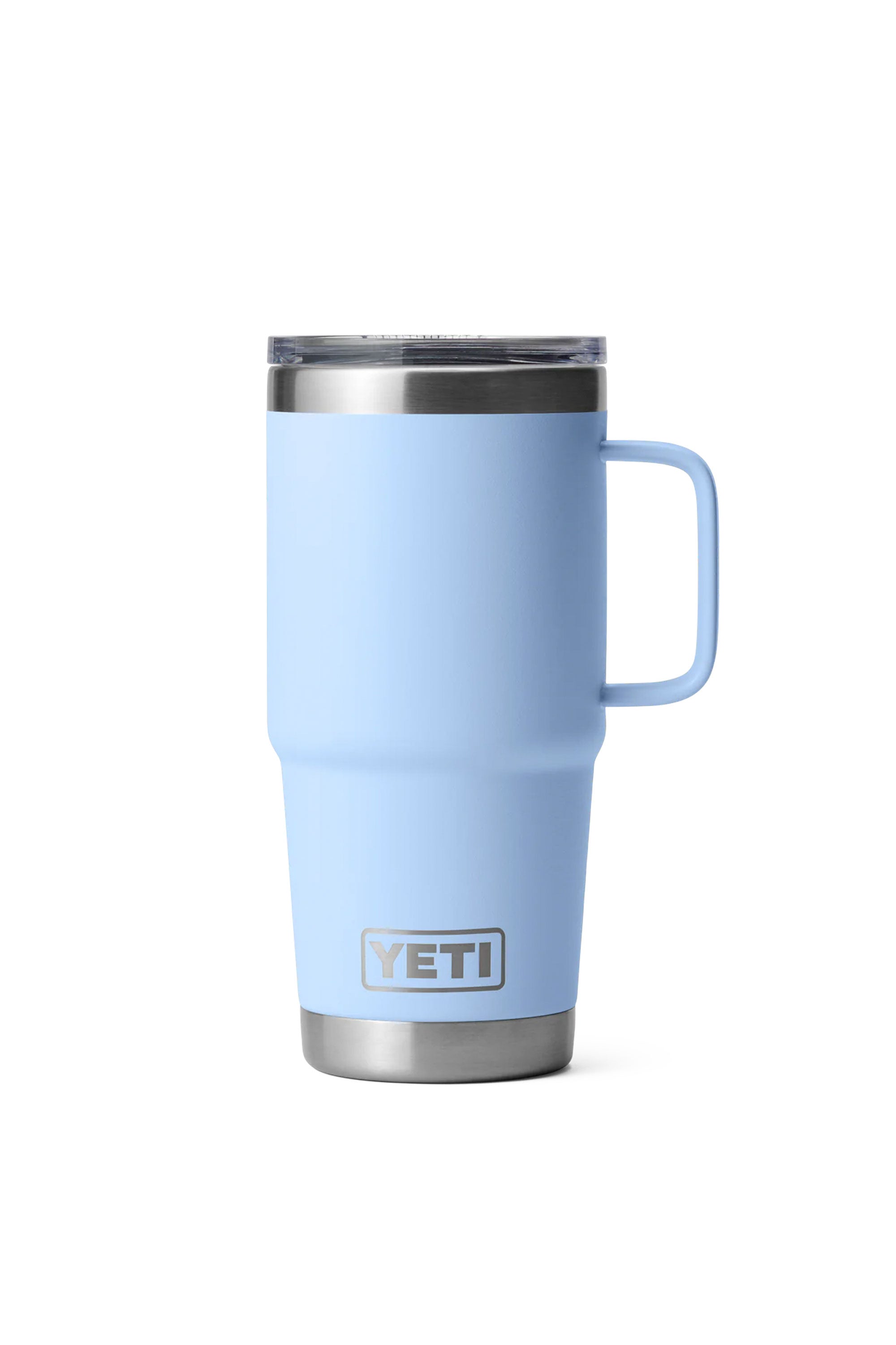 Happylifeshops Drinkware Yeti Rambler 20 OZ Travel Mug Big Sky Blue