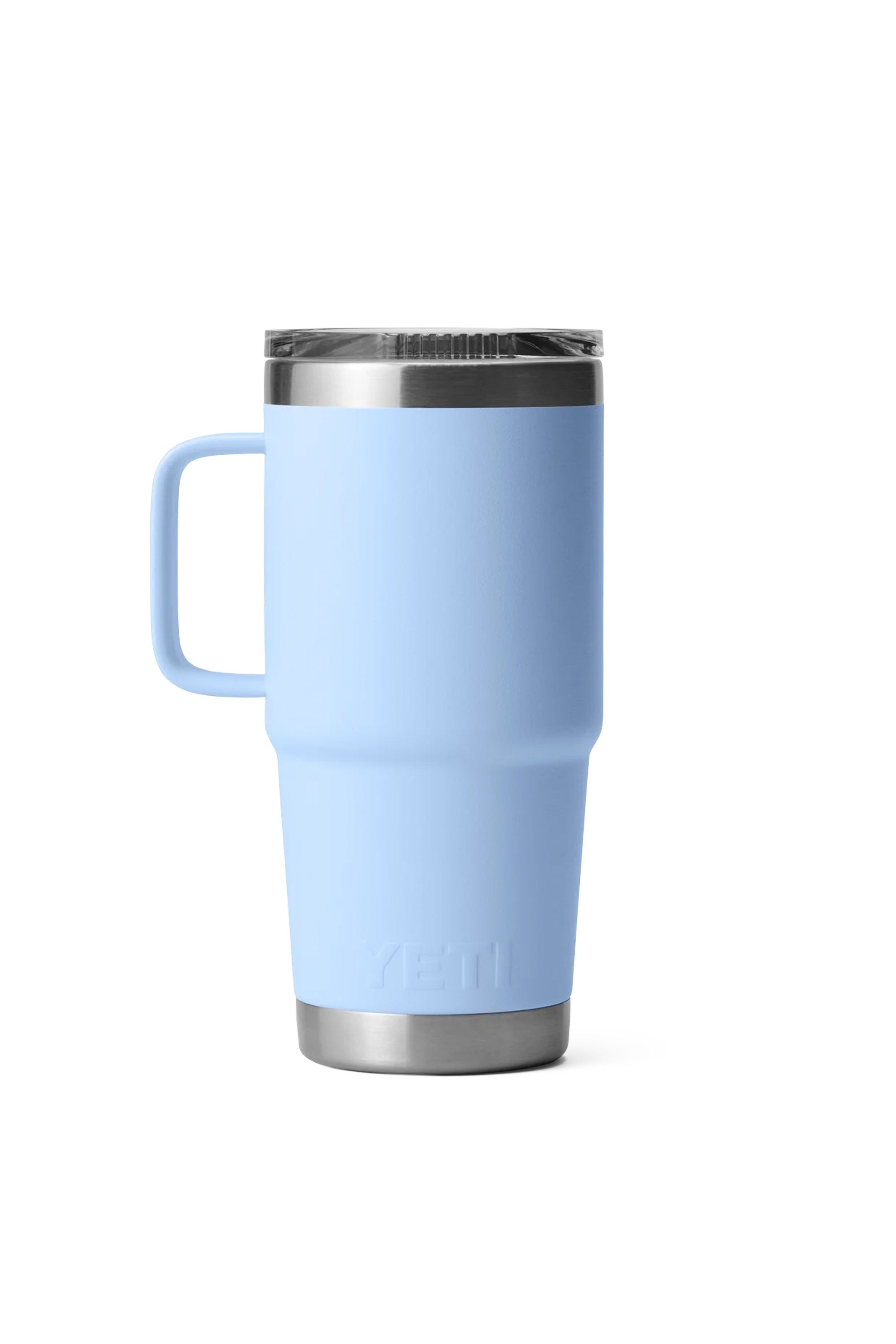Happylifeshops Drinkware Yeti Rambler 20 OZ Travel Mug Big Sky Blue