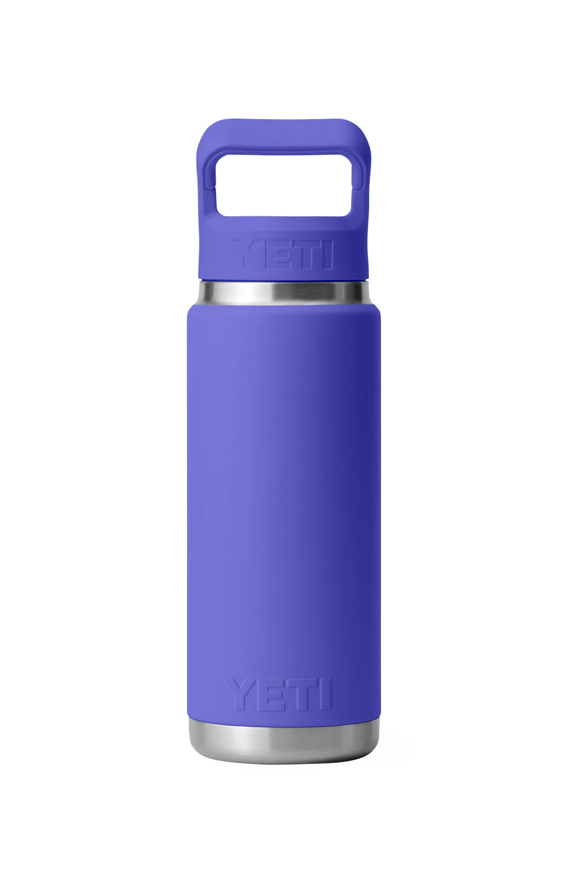 Happylifeshops Drinkware Yeti Rambler 26OZ Colour Straw Bottle Ultramarine Violet