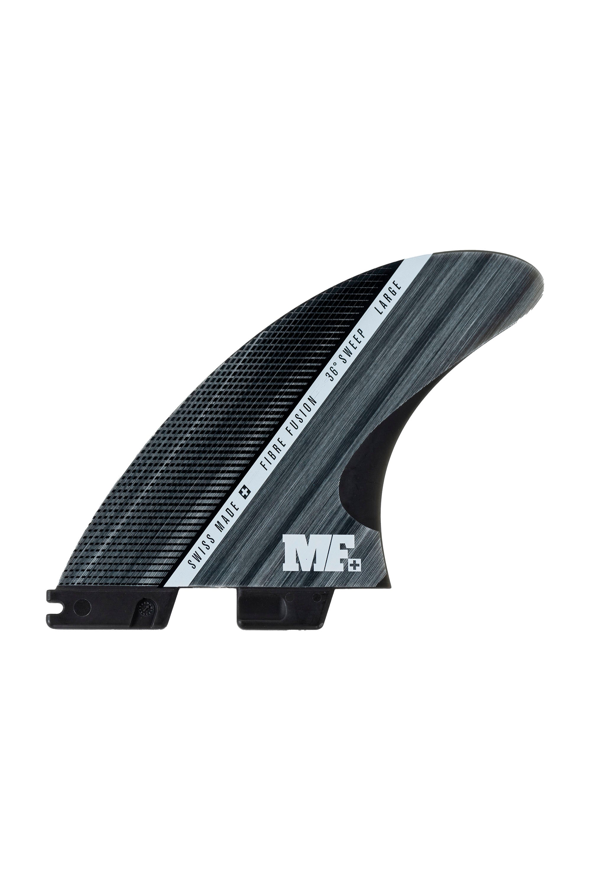 FCS II Mick Fanning surf fins with Glass Fibre Fusion technology – medium size set