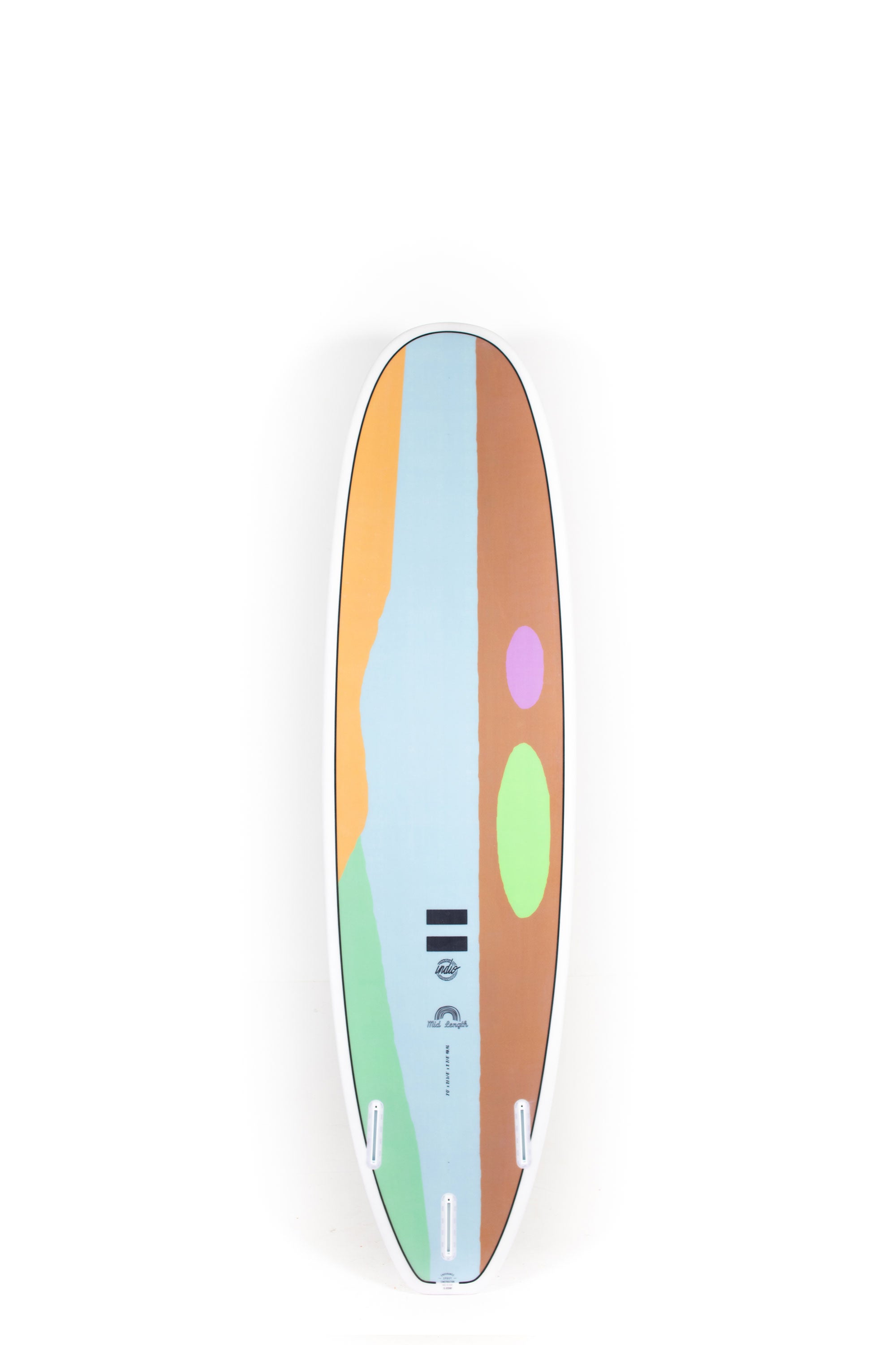 Happylifeshops -  Indio Surfboards - MID LENGTH India 2 - 7'0" x 21 3/8 x 2 7/8 - 49,40lL