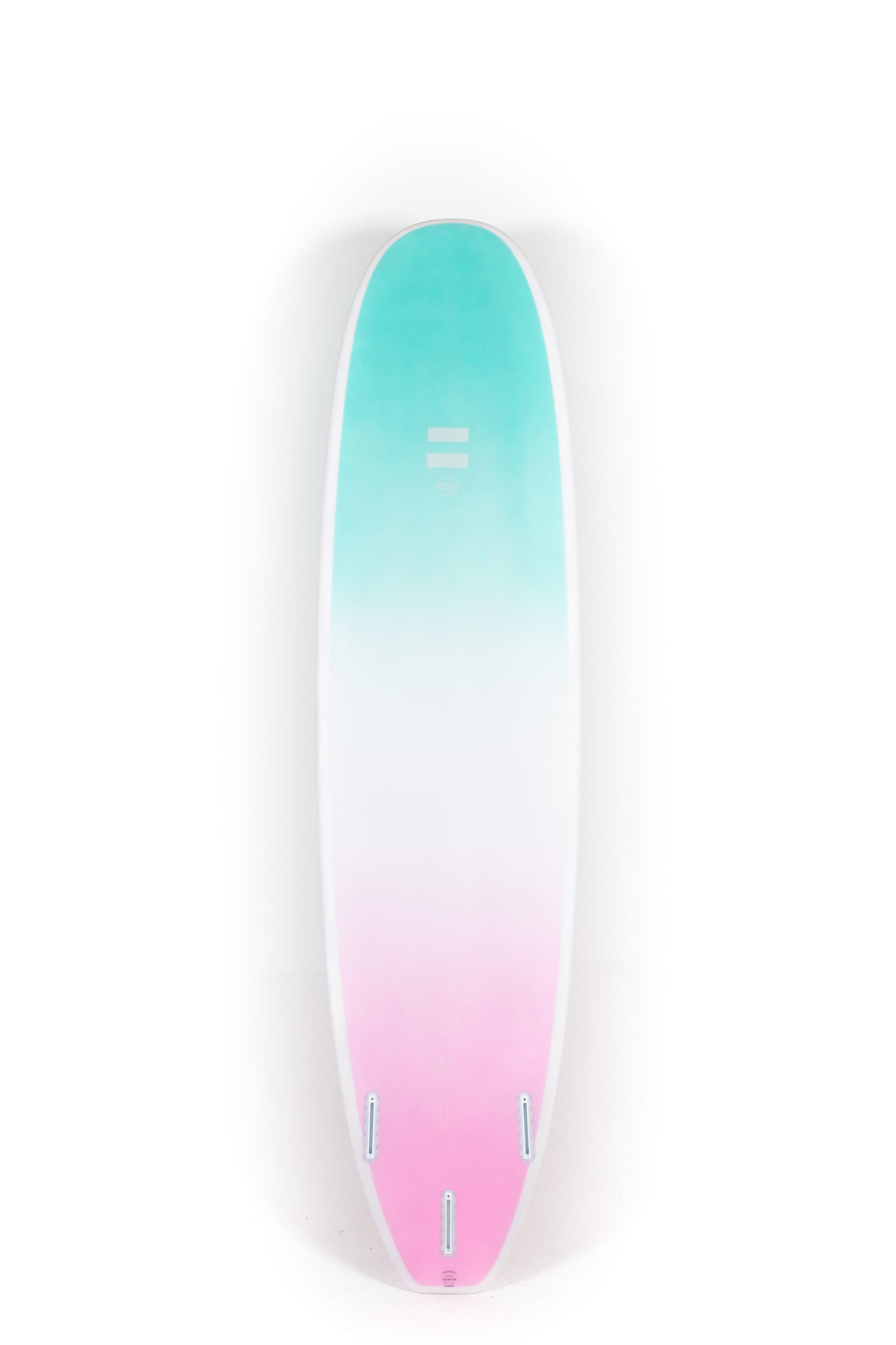 Happylifeshops -  Indio Surfboards - MID LENGTH India 2 - 7'6" x 21 1/2 x 2 7/8 - 53,10l.