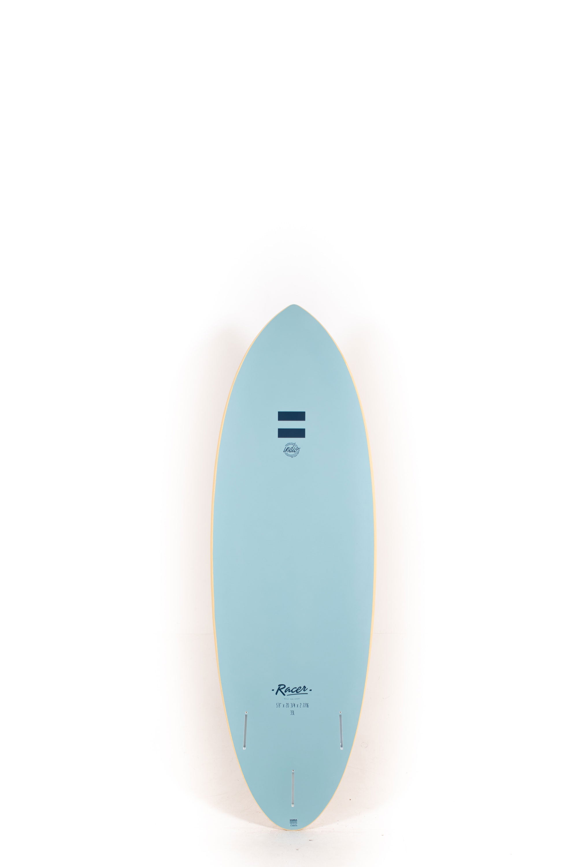 Light Yellow Indio Surfboard Racer Ultra size 5'8" at Happylifeshops - 2