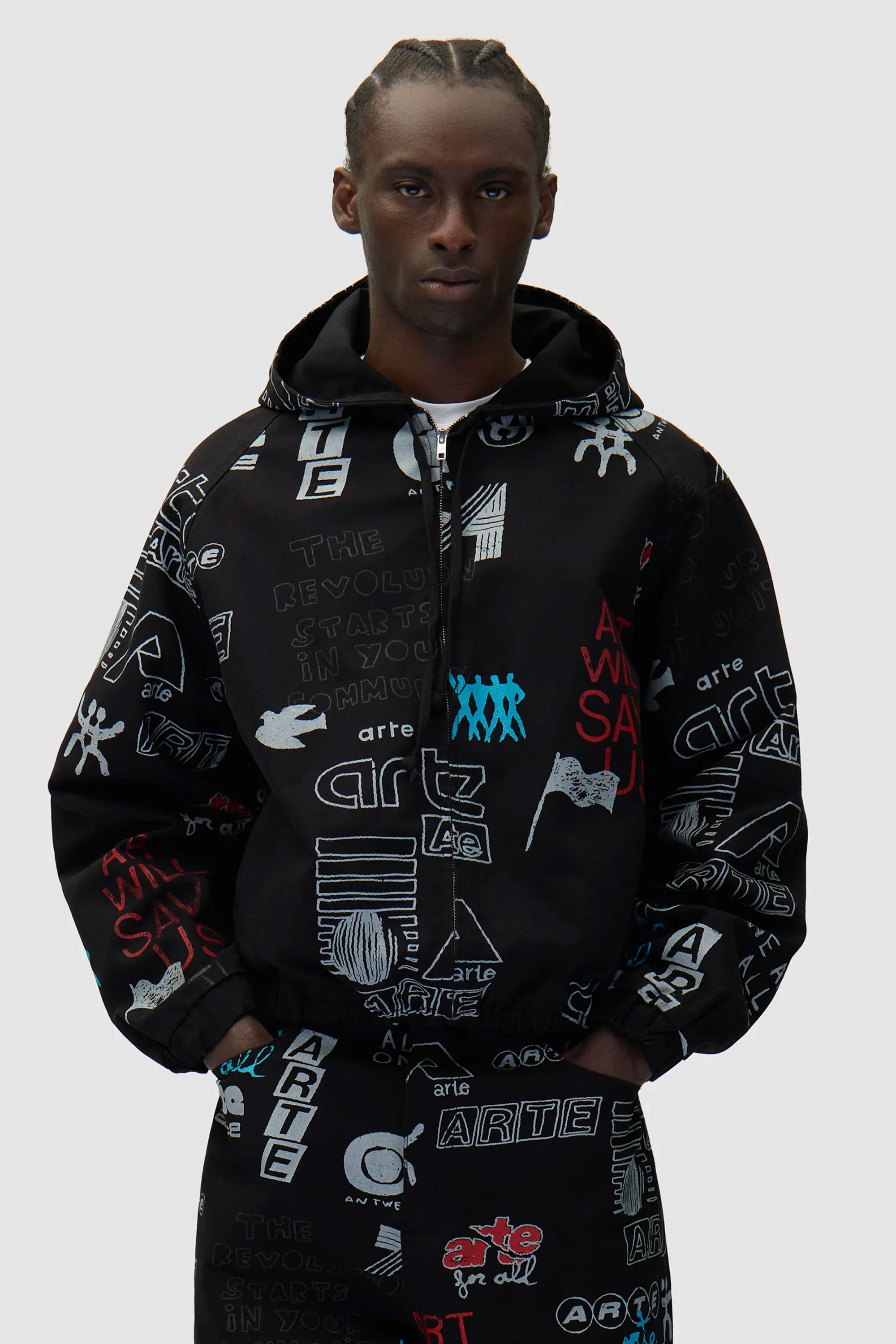 Pukas-Surf-Shop-Jacket-Arte-Art-Saves-Black