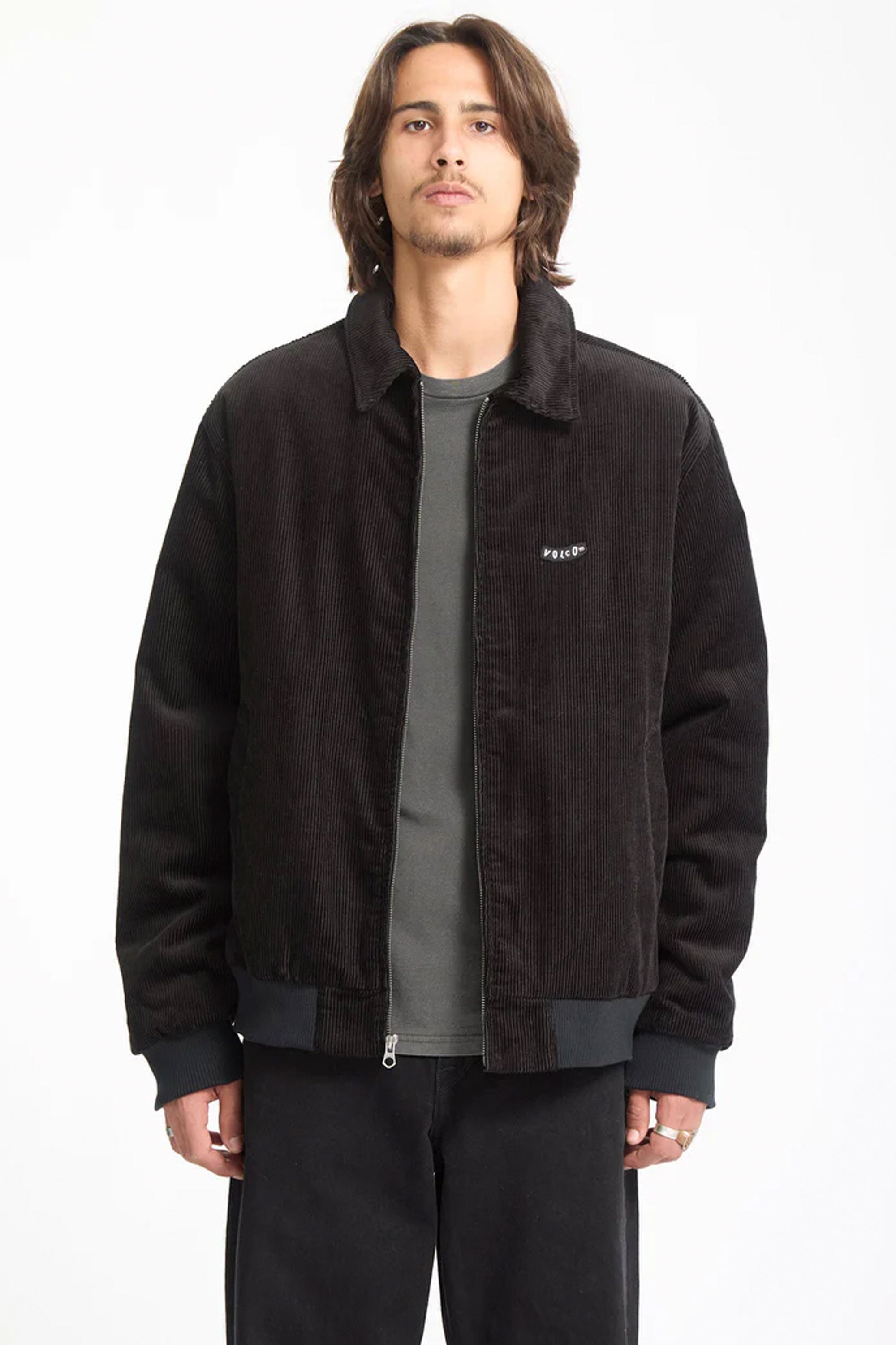 Pukas-Surf-Shop-Jacket-Volcom-Kurtis-Black