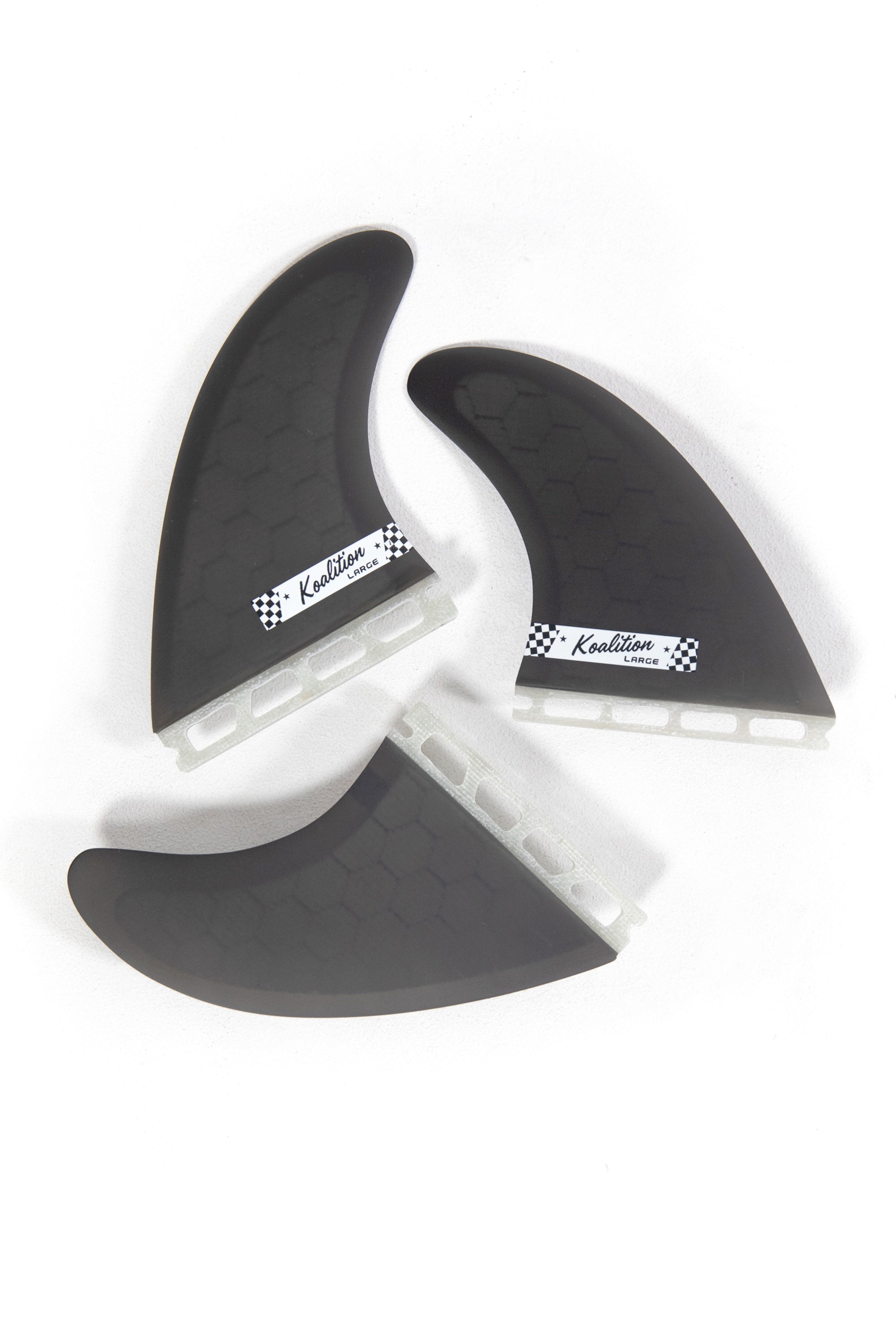 Pukas-Surf-Shop-Koalition-Fins-the-base-clear-l-smoke-3-fins