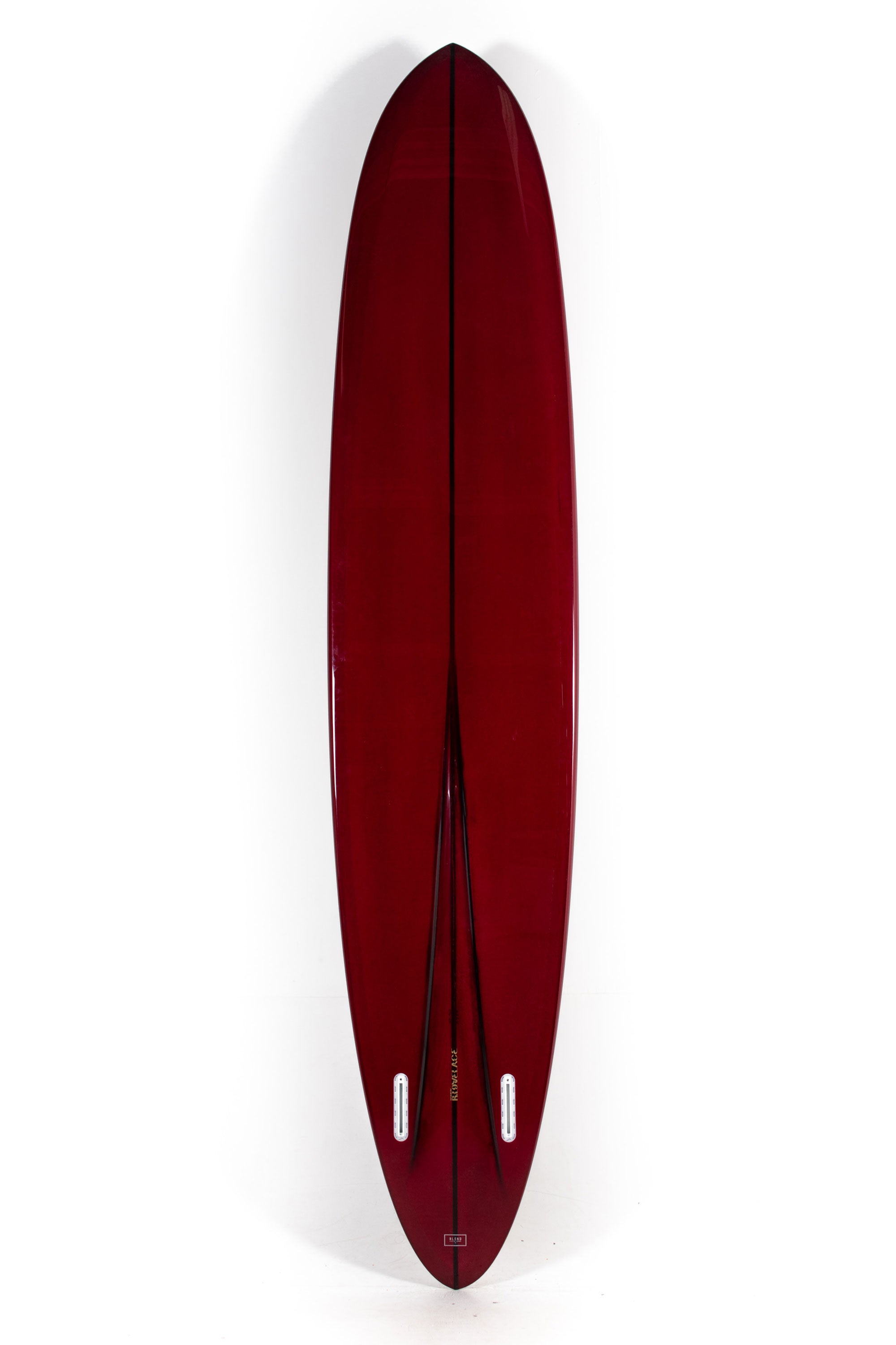 Red and beige Lovemachine FM surfboard size 9'6" at Happylifeshops-2