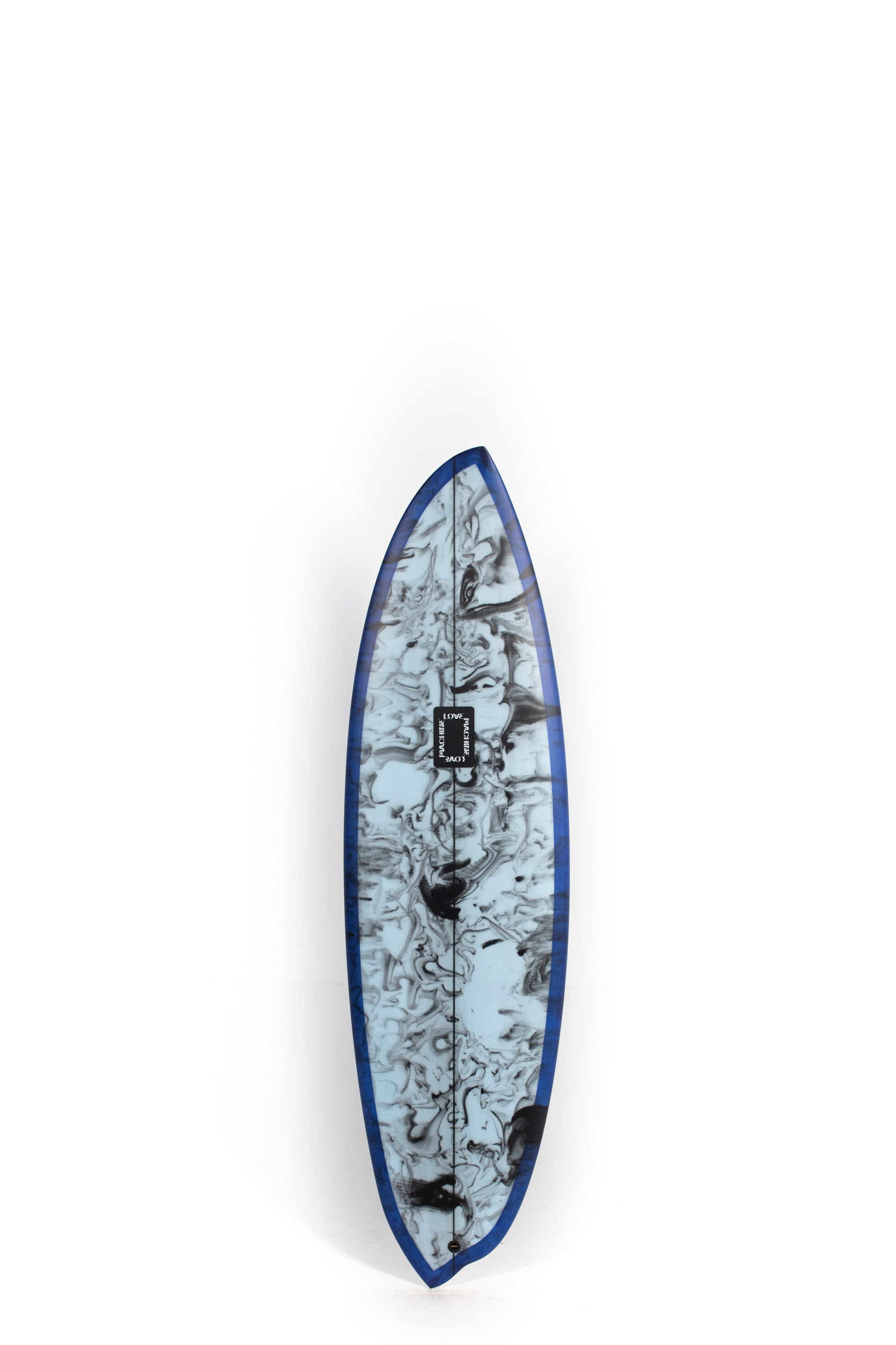 Blue Swirl Lovemachine Zambal Surfboards size 5'9" at Happylifeshops