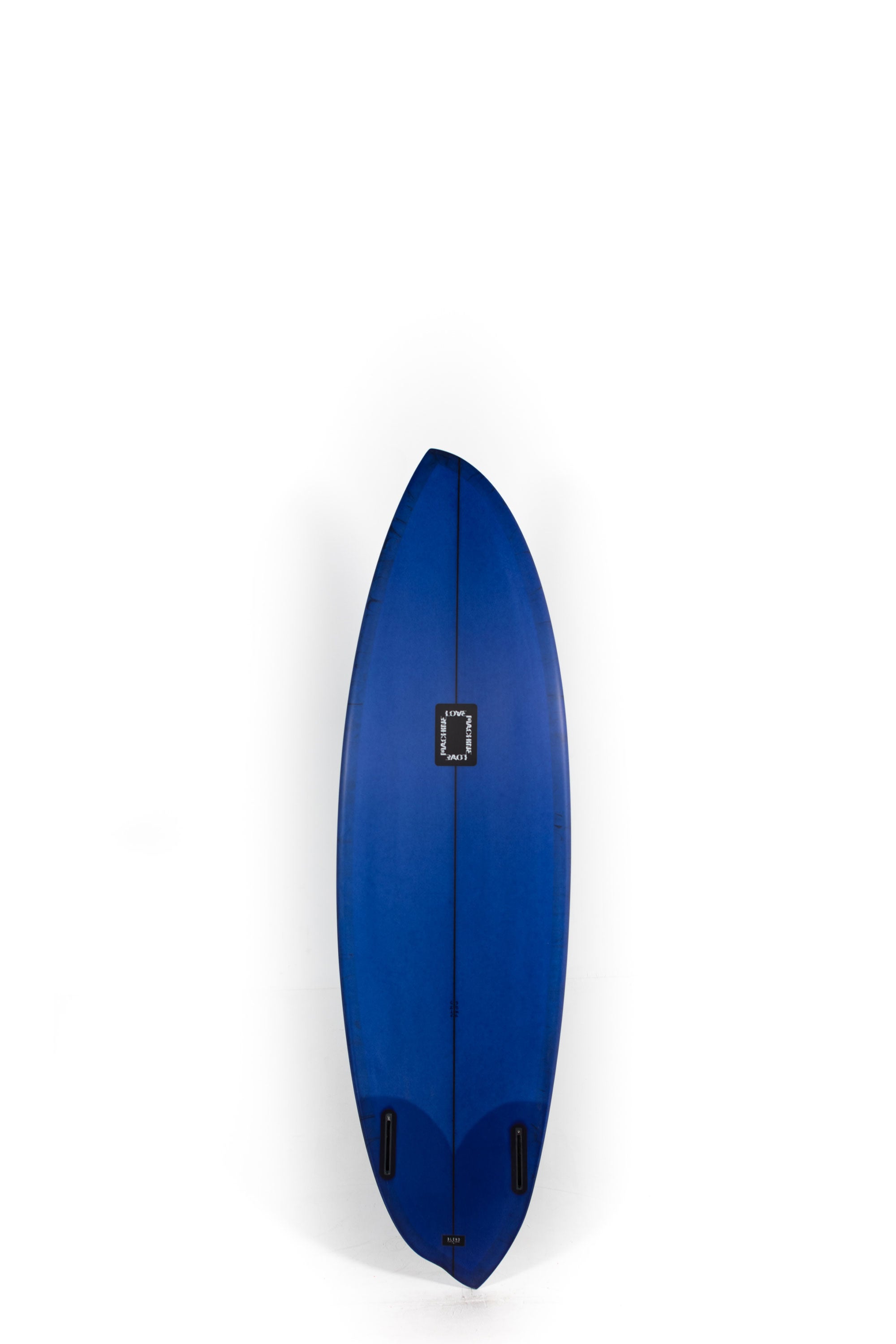 Blue Swirl Lovemachine Zambal Surfboards size 5'9" at Happylifeshops-2