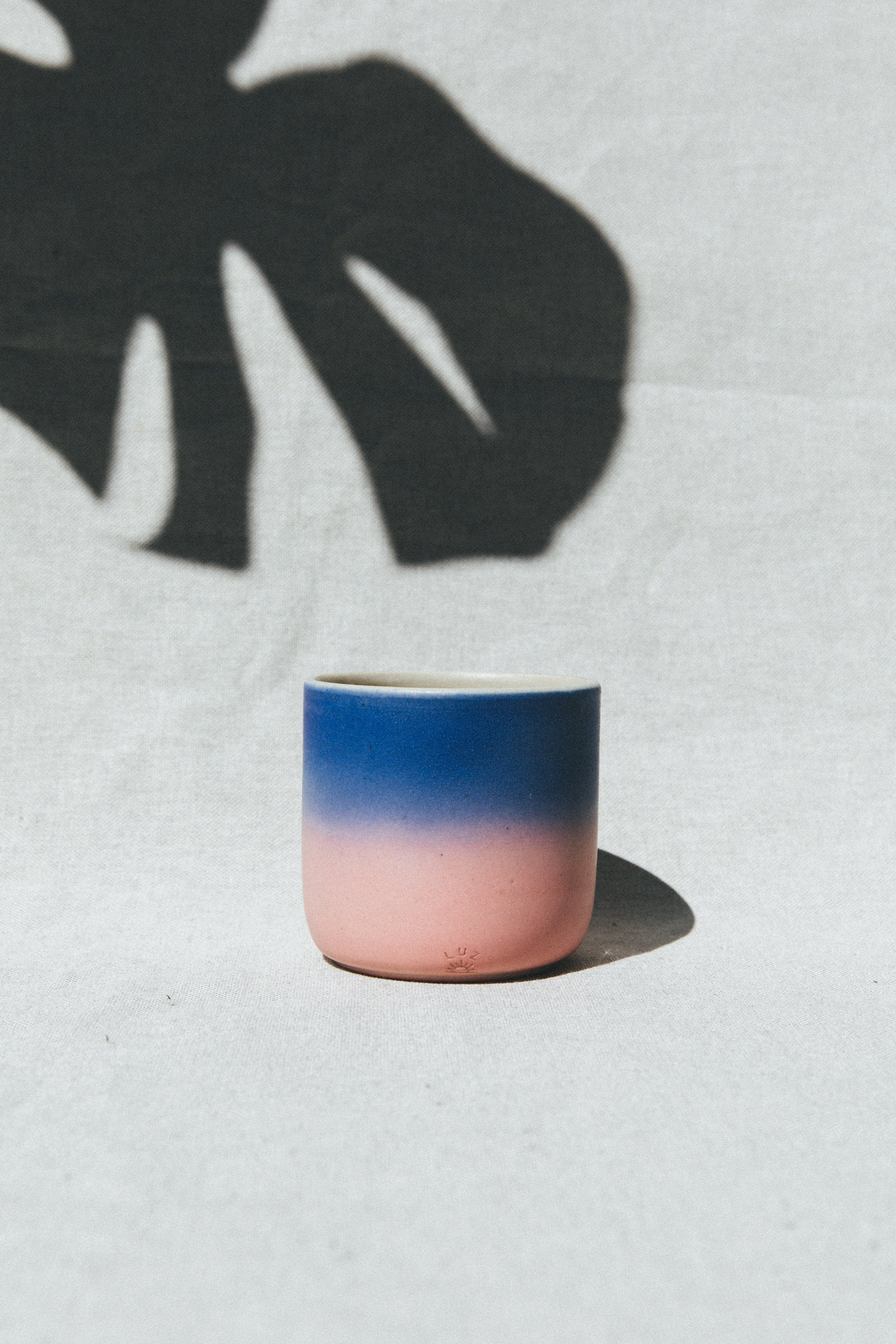 Pukas-Surf-Shop-Luz-Ceramics-tall-blue-pink-gradient-cup