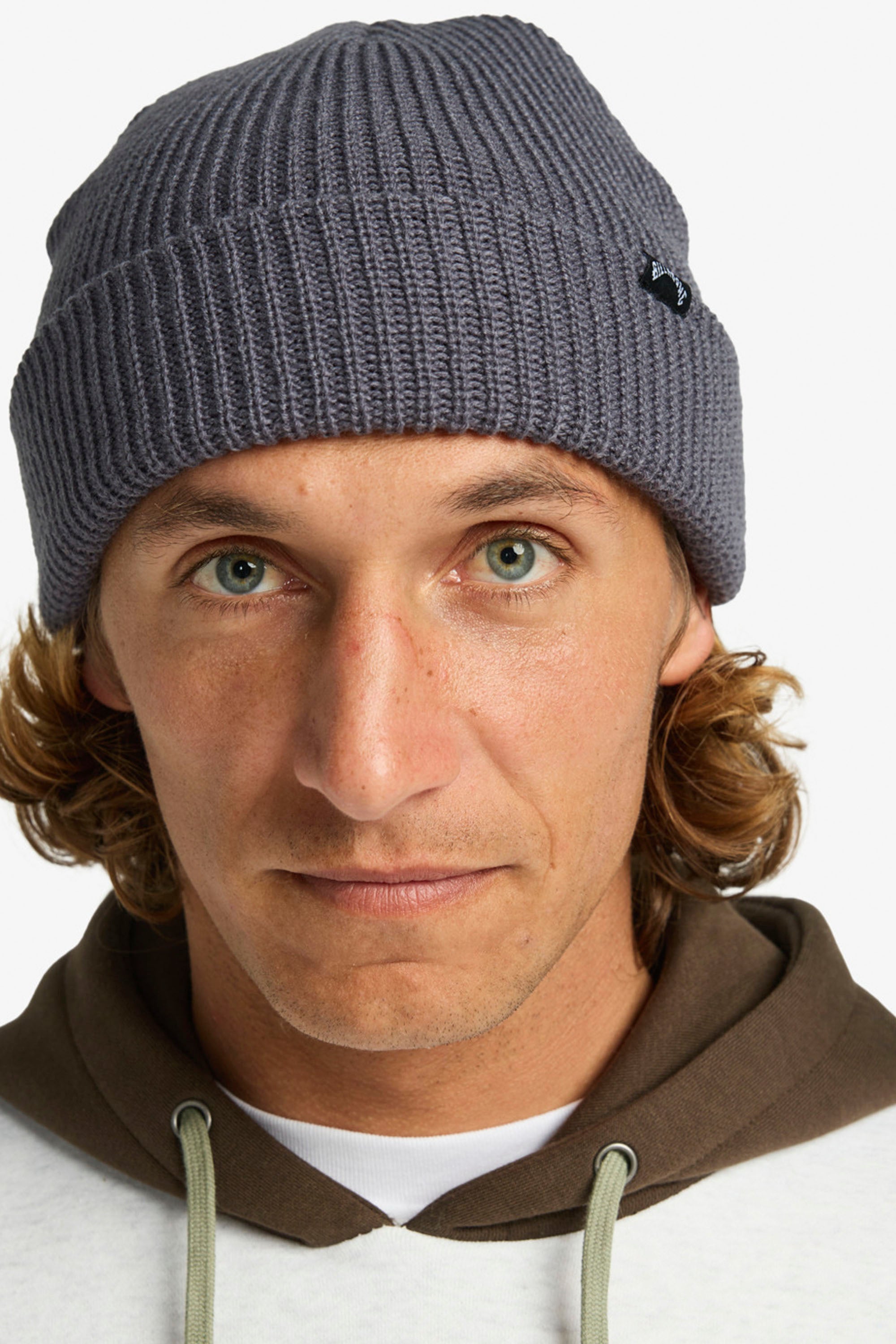 Happylifeshops Billabong Grey Arcade knit beanie