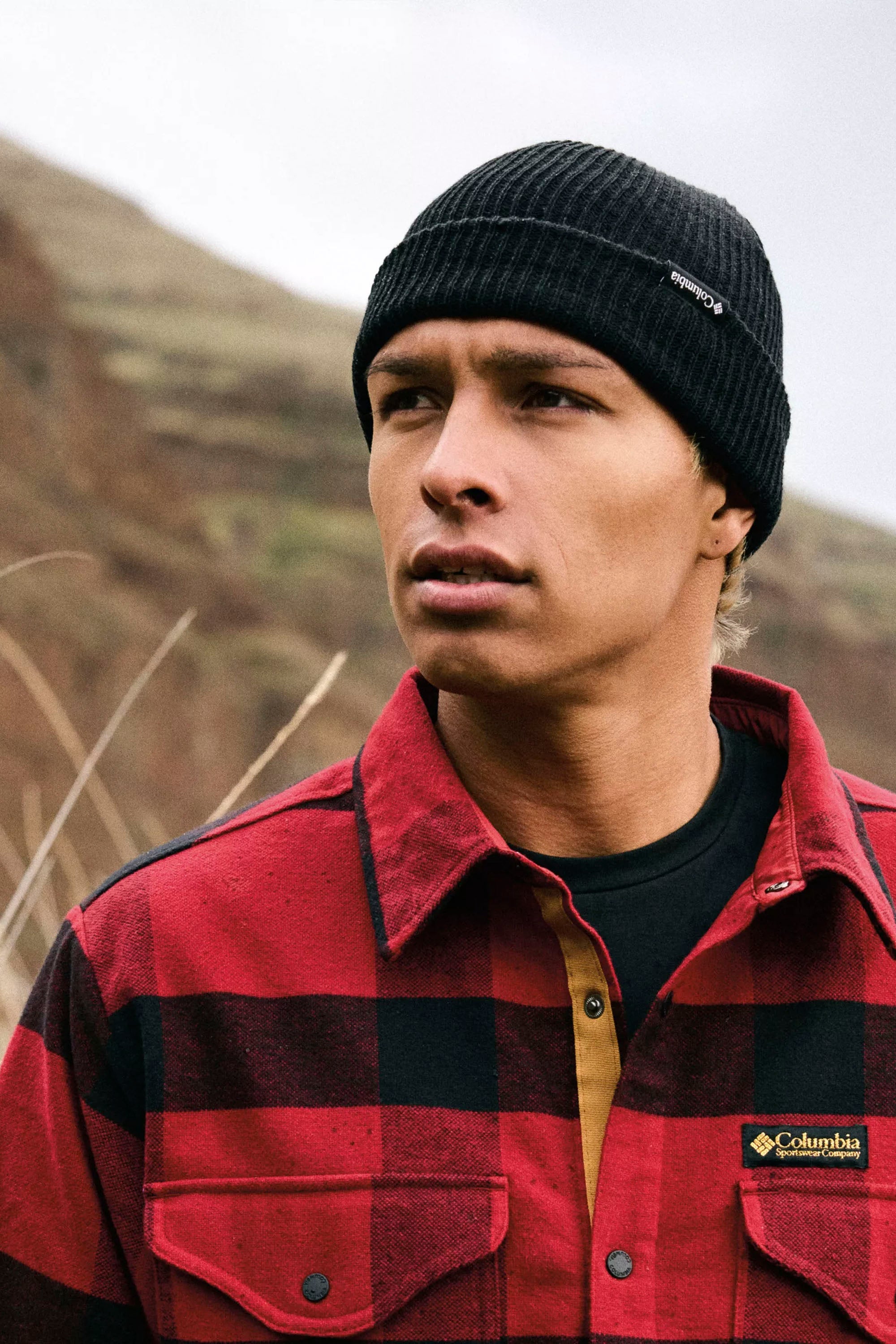 Happylifeshops Columbia Portside Fisherman beanie in black