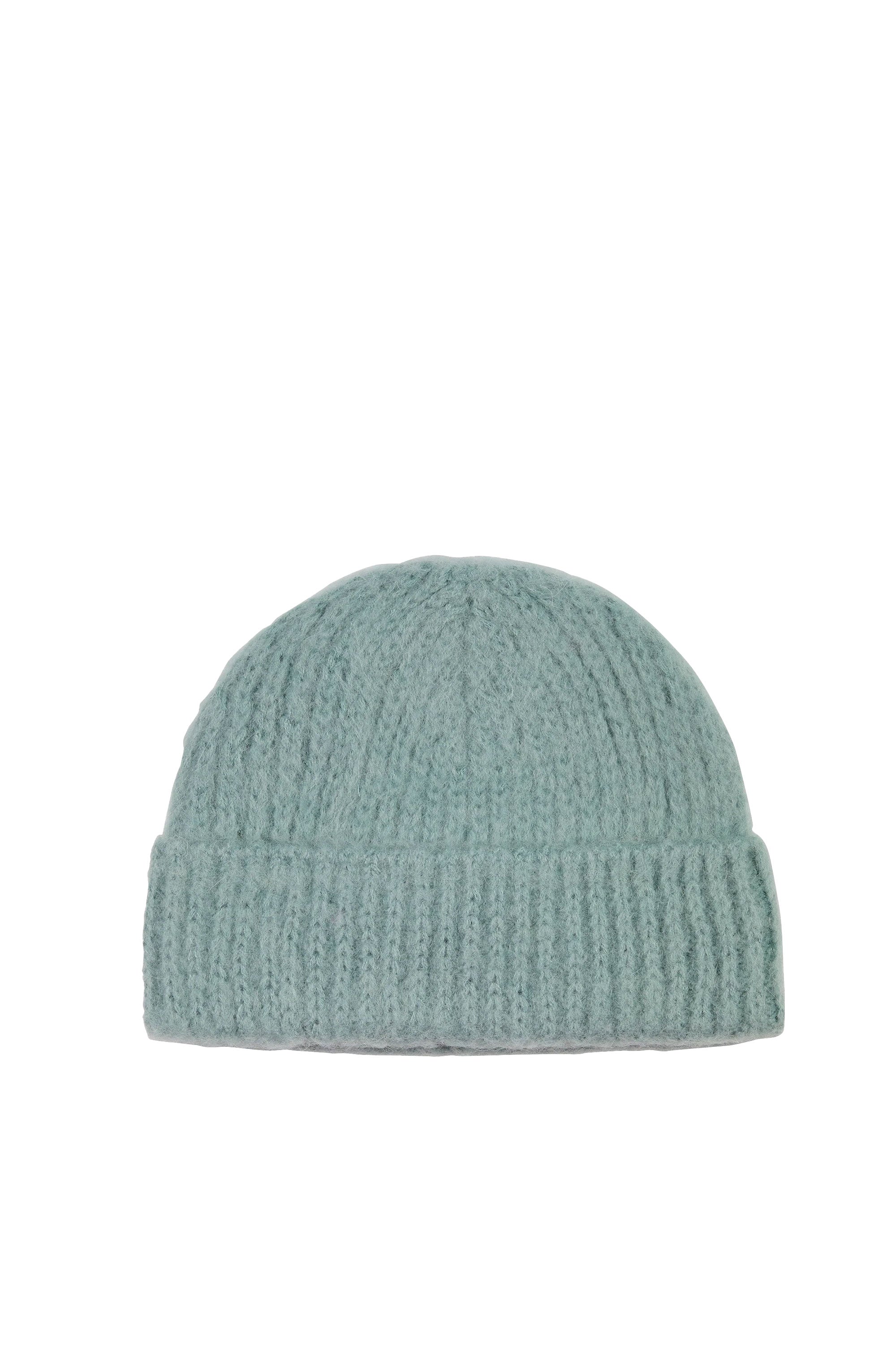 Blue beanie with 'New Amsterdam' logo Happylifeshops