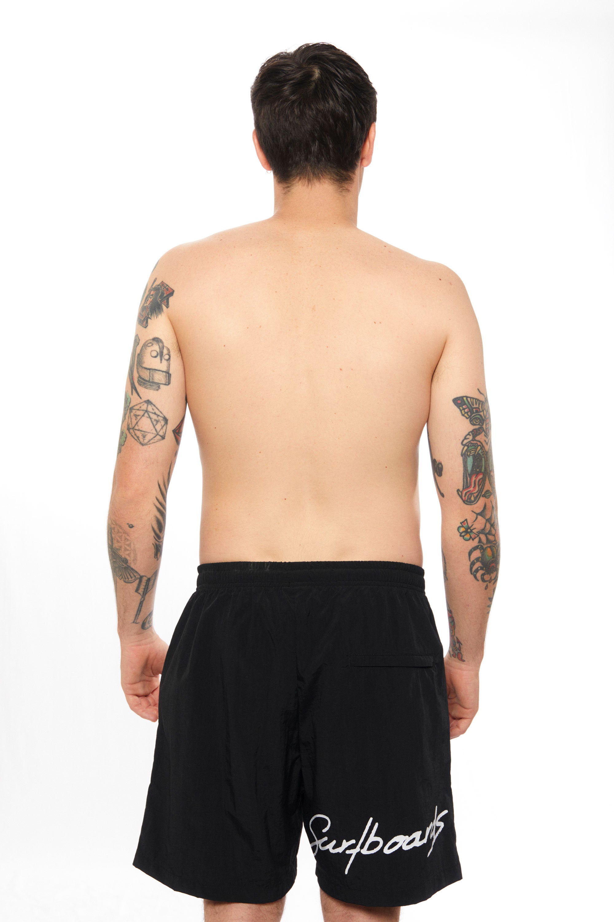 Happylifeshops Man Boardshort Pukas Clothing Surfboards Black