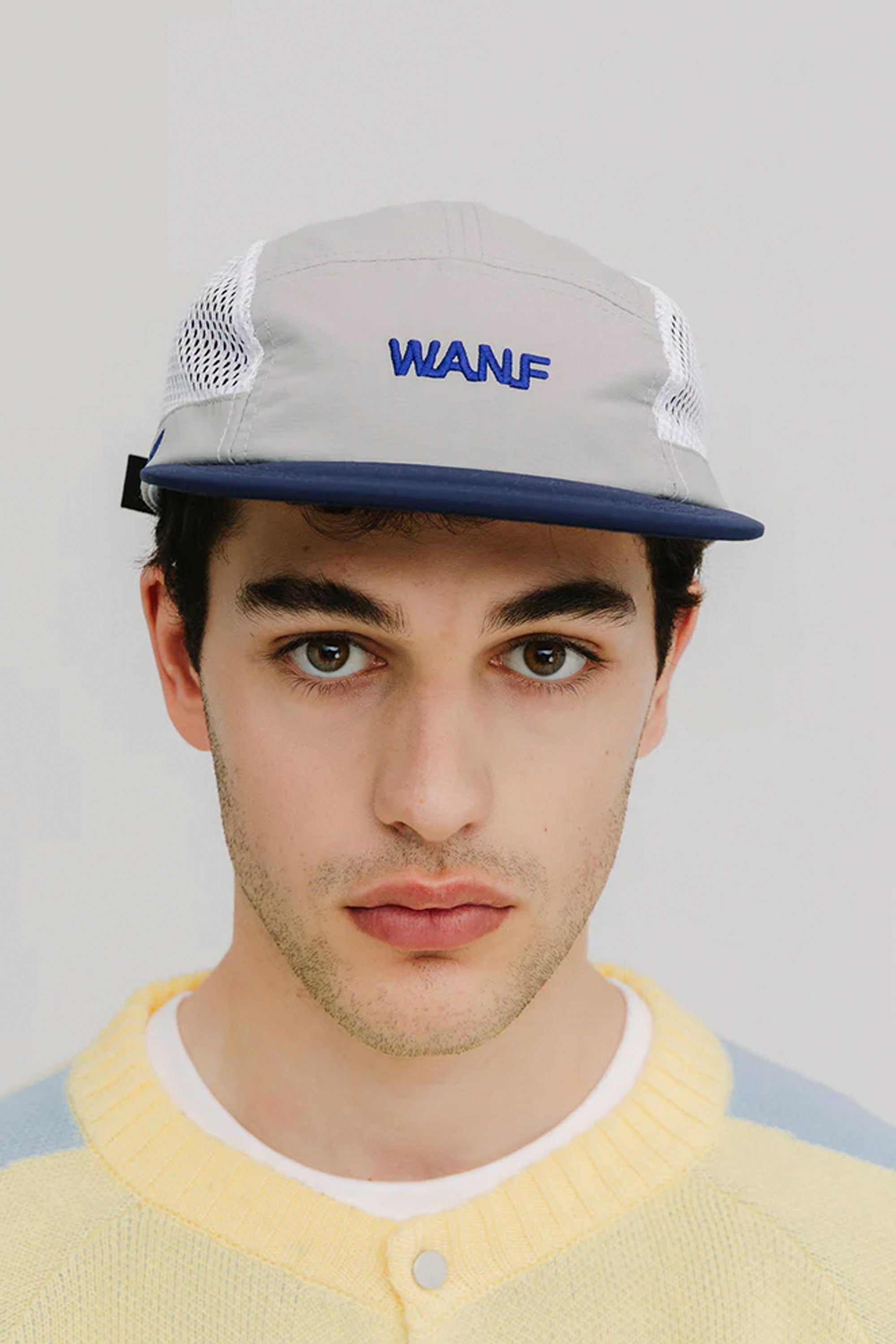 Happylifeshops Man Cap WANF Profile Wanf Grey White