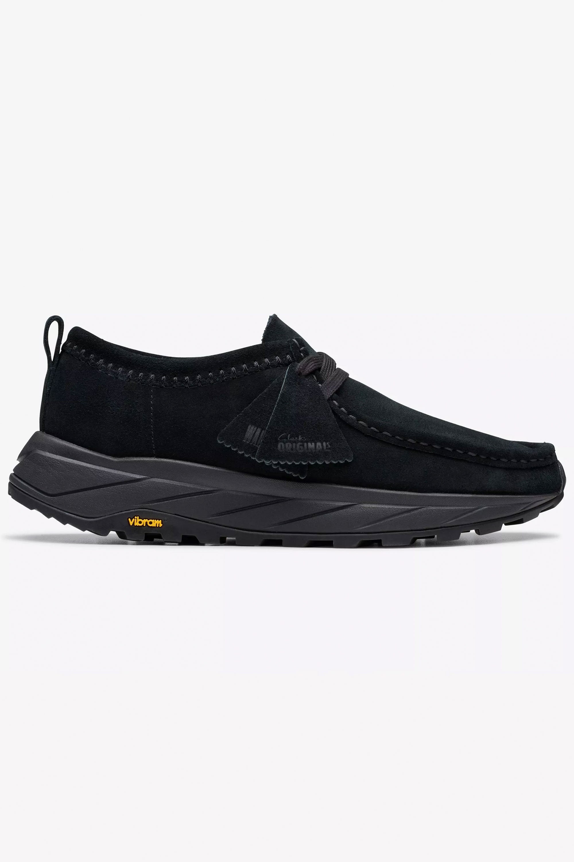 Happylifeshops Man Footwear Clarks Walla Eden Lo Black Suede