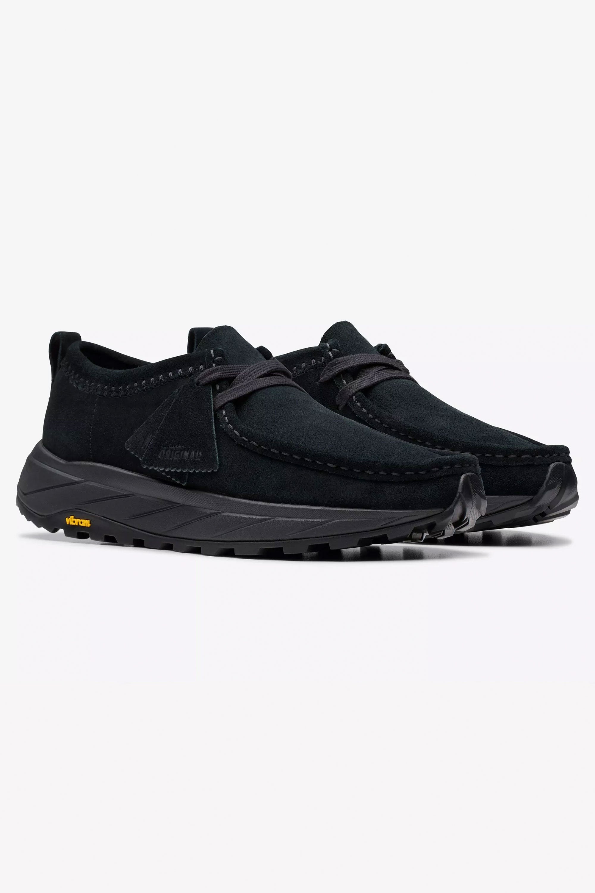 Happylifeshops Man Footwear Clarks Walla Eden Lo Black Suede