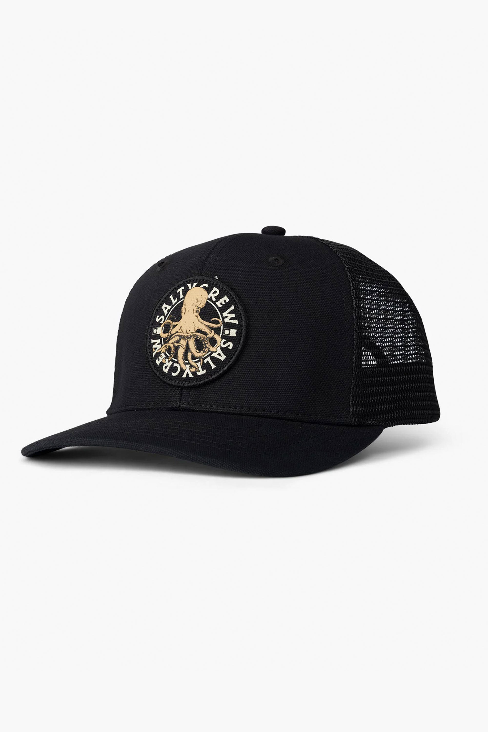 Happylifeshops Salty Crew mesh trucker cap in black