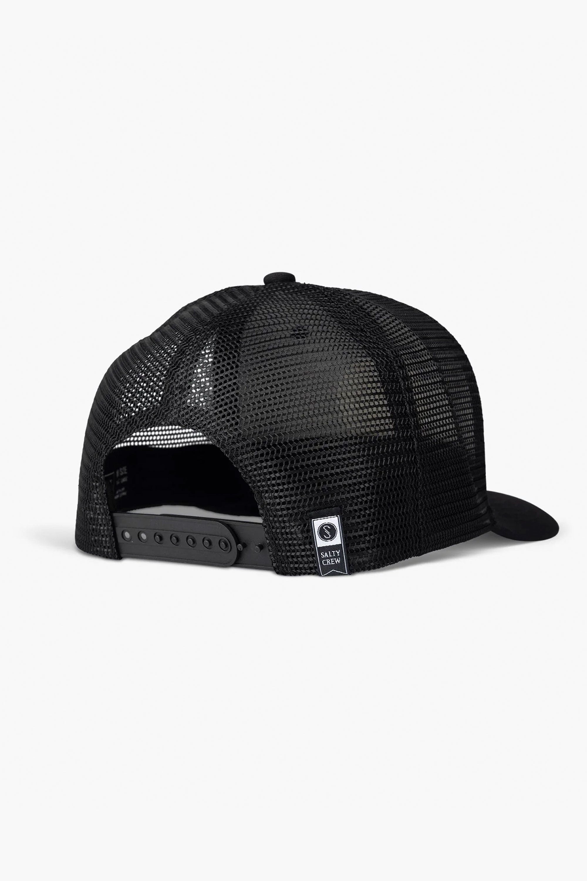 Happylifeshops Salty Crew mesh trucker cap in black