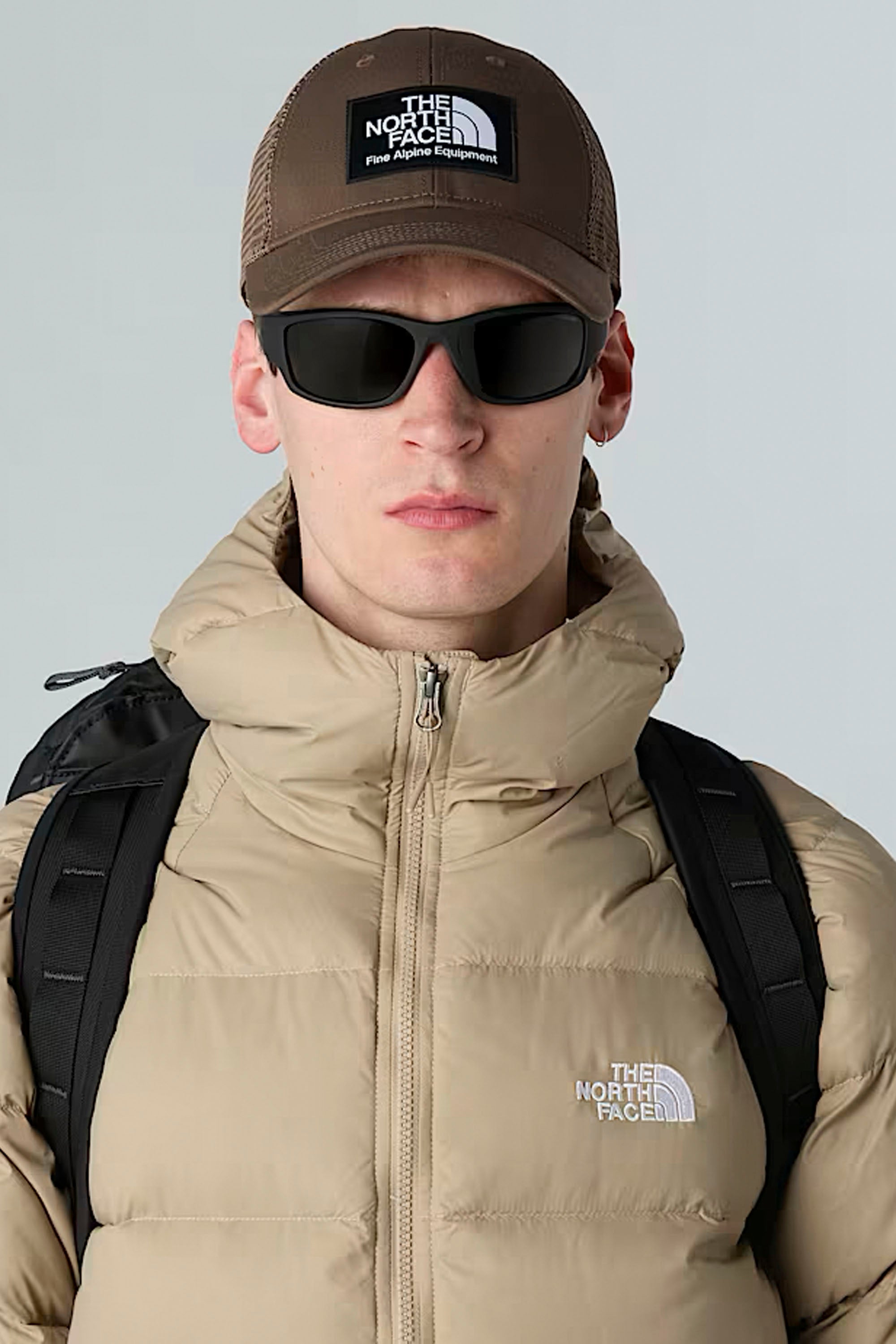 Happylifeshops The North Face Mudder Trucker Hat in Smokey Brown