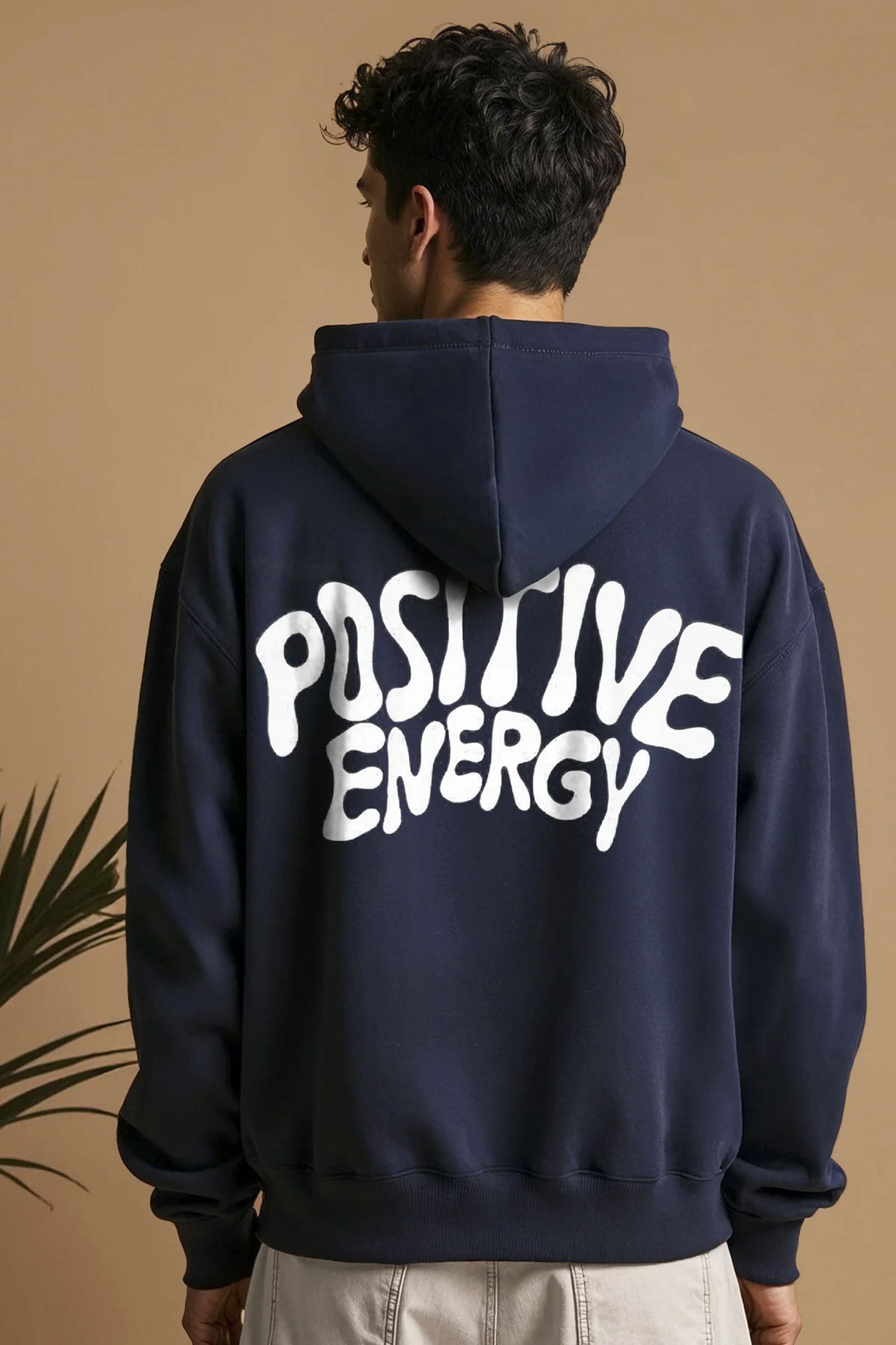 Pukas-Surf-Shop-Man-Hoodie-On-Vacation-Positive-Energy-Hoodie-Navy-1
