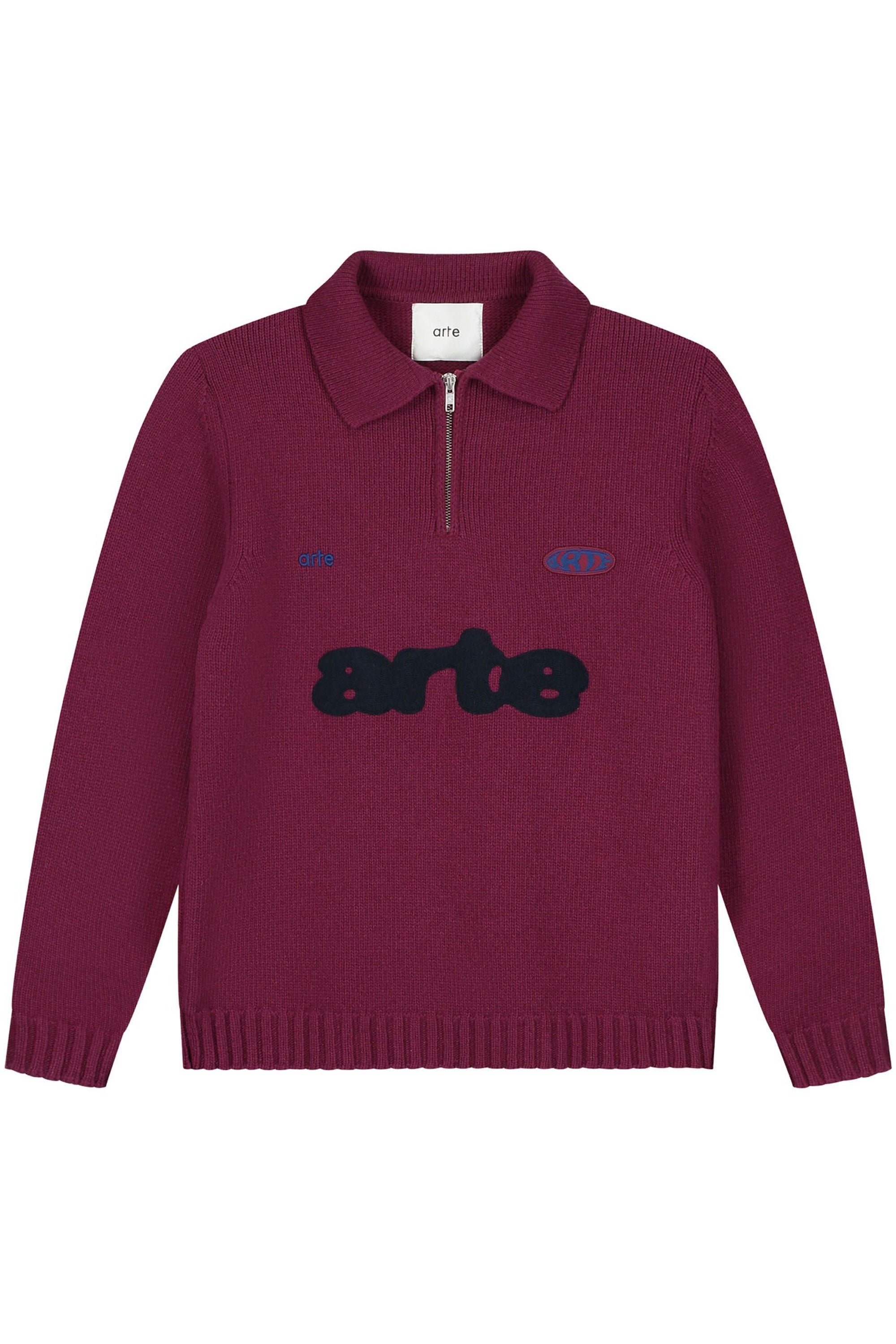Happylifeshops Man Jacket Arte Polo Bordeaux
