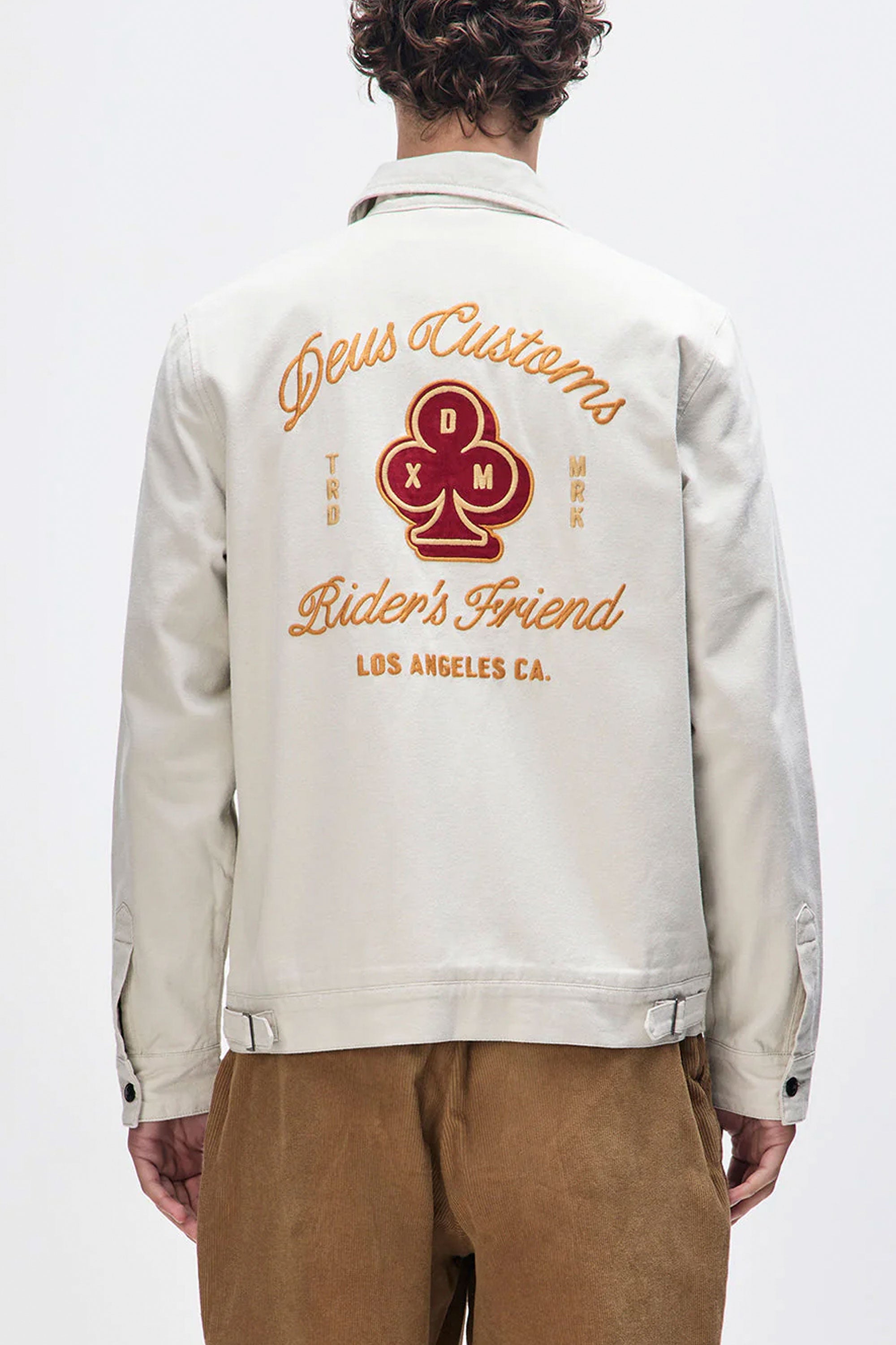 Happylifeshops Man Jacket Deus Basto Club Natural