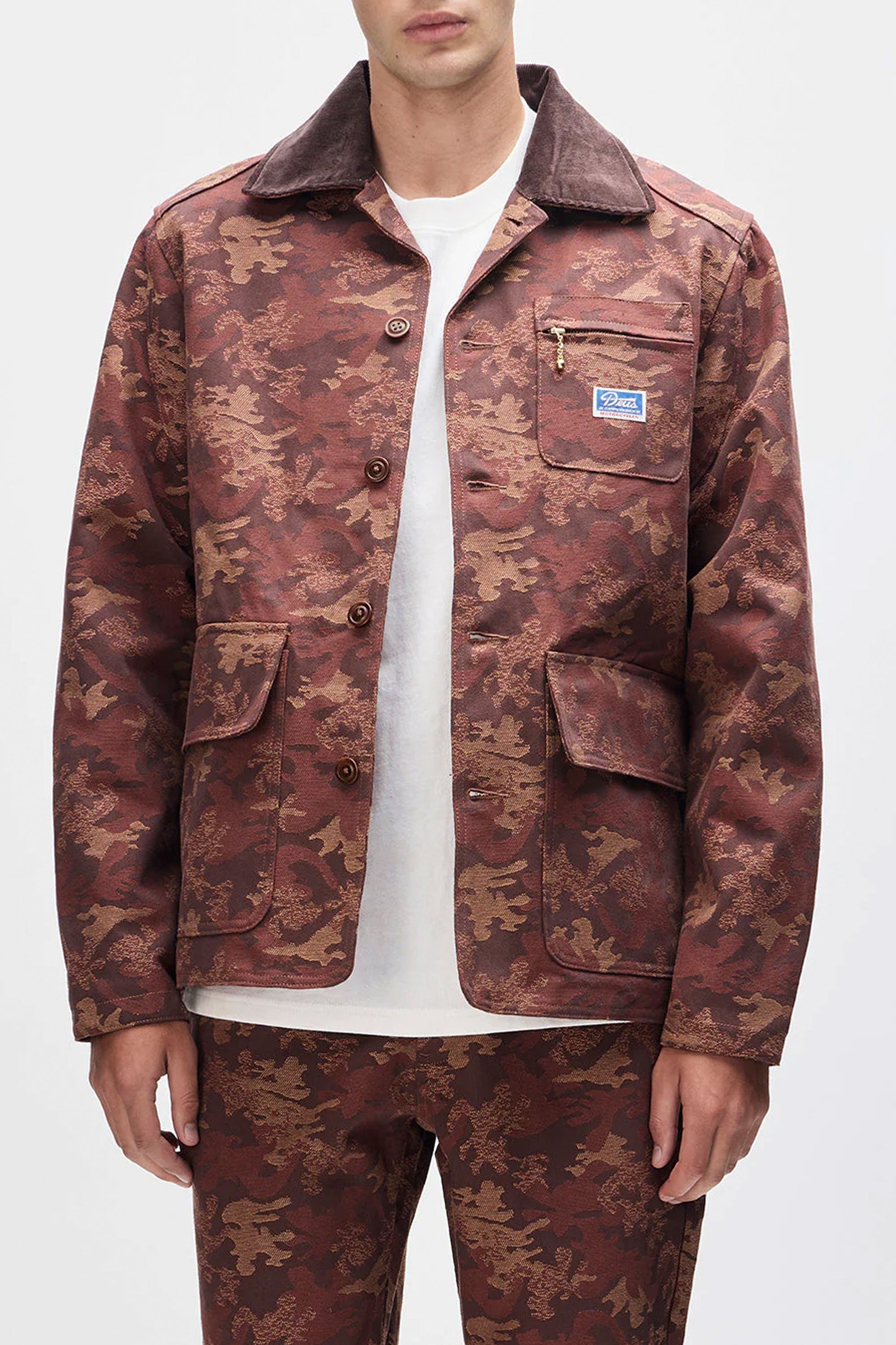 Happylifeshops Man Jacket Deus Idaho Hunting Auburn