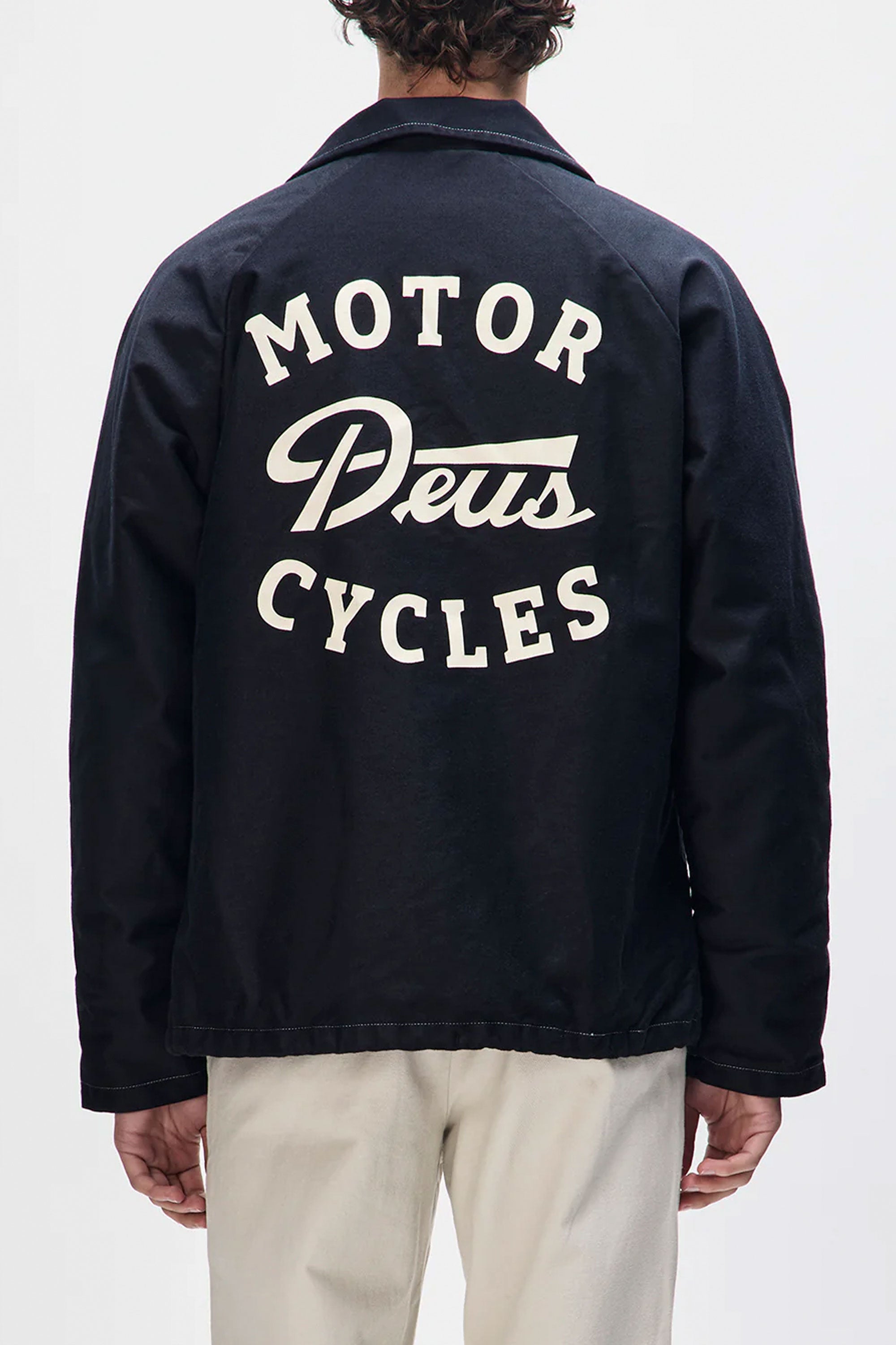 Happylifeshops Man Jacket Deus Silos Mechanic Black