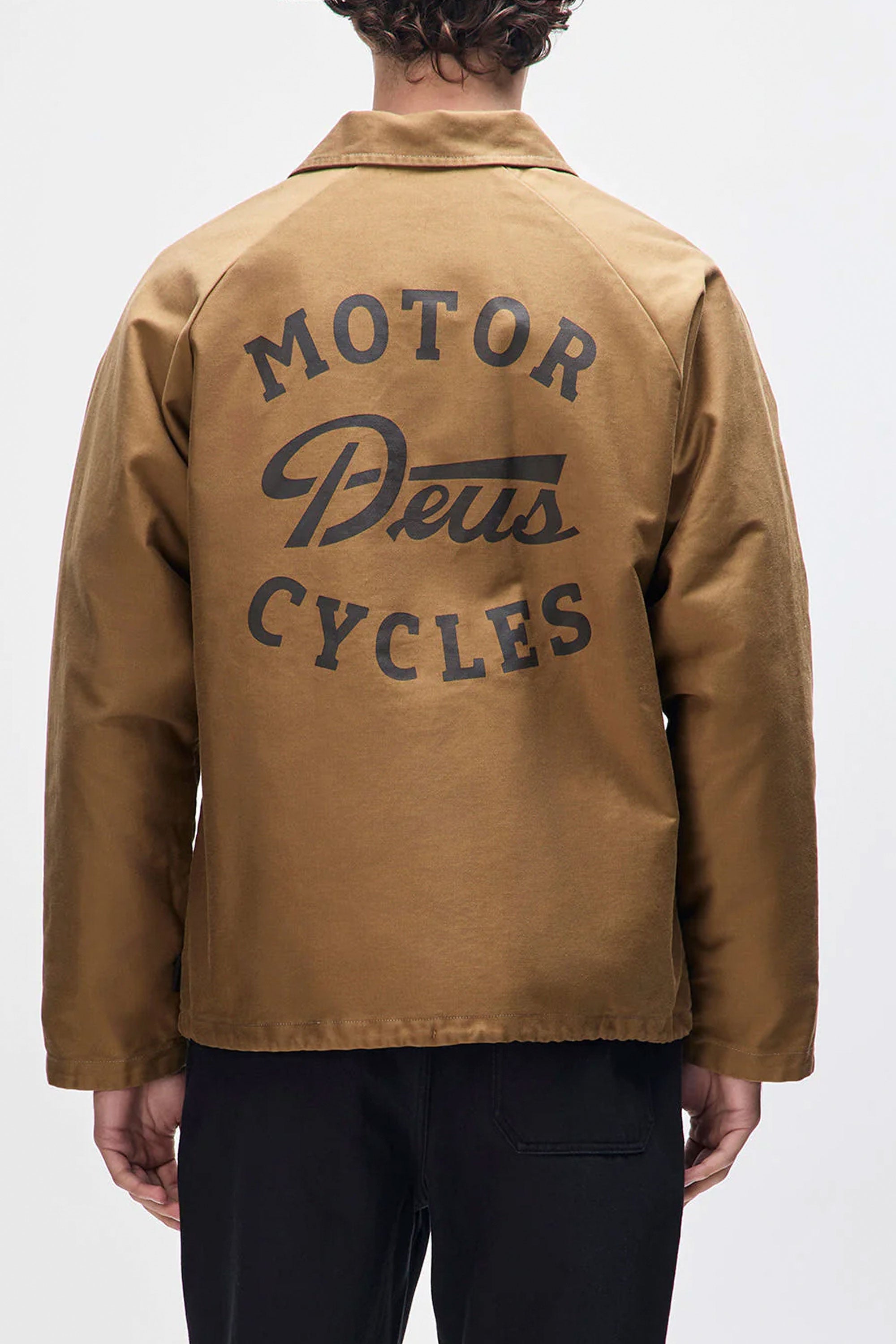 Happylifeshops Man Jacket Deus Silos Mechanic Bronze Brown