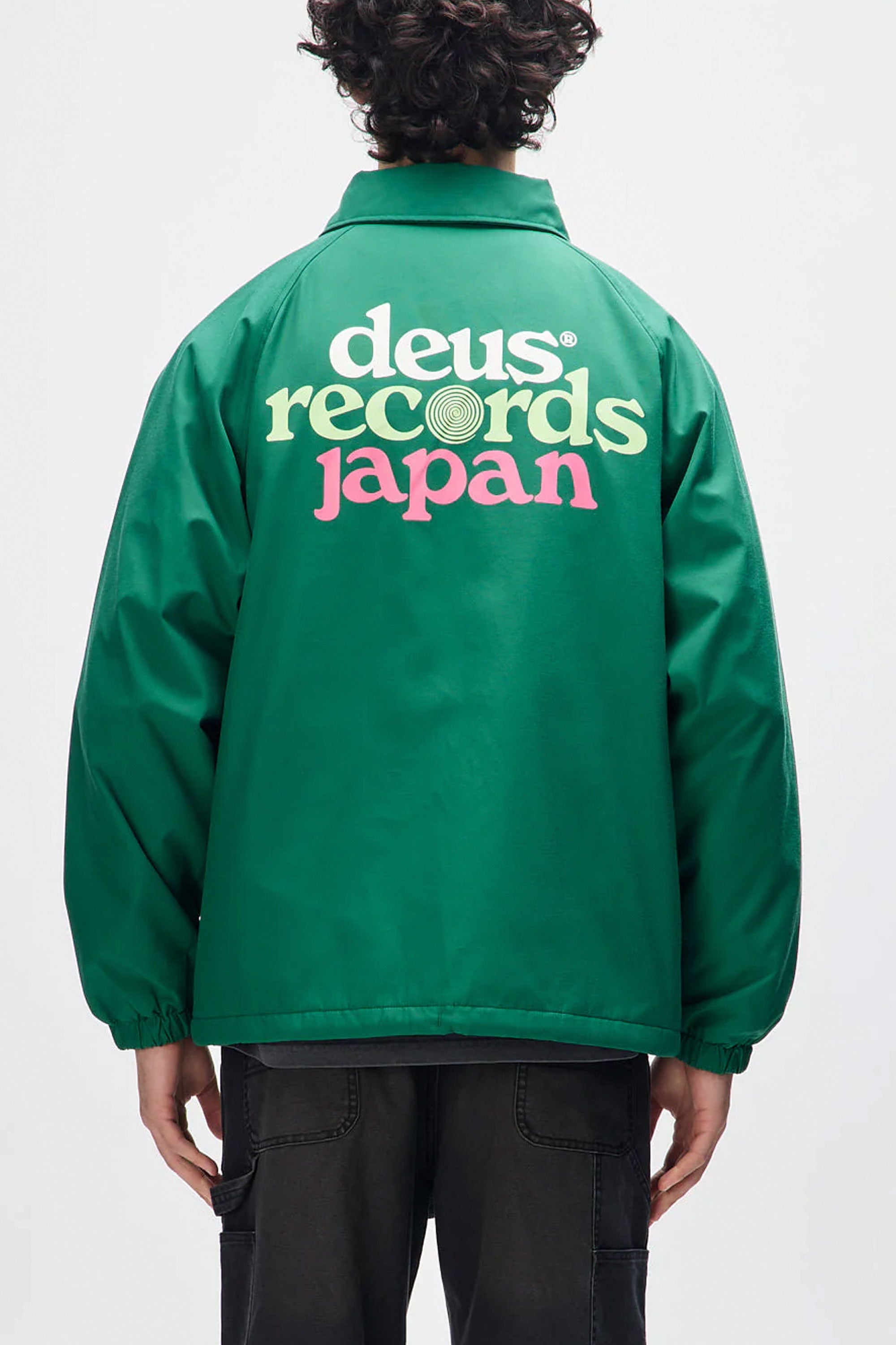Happylifeshops Man Jacket Deus Strata Coach Verdant Green