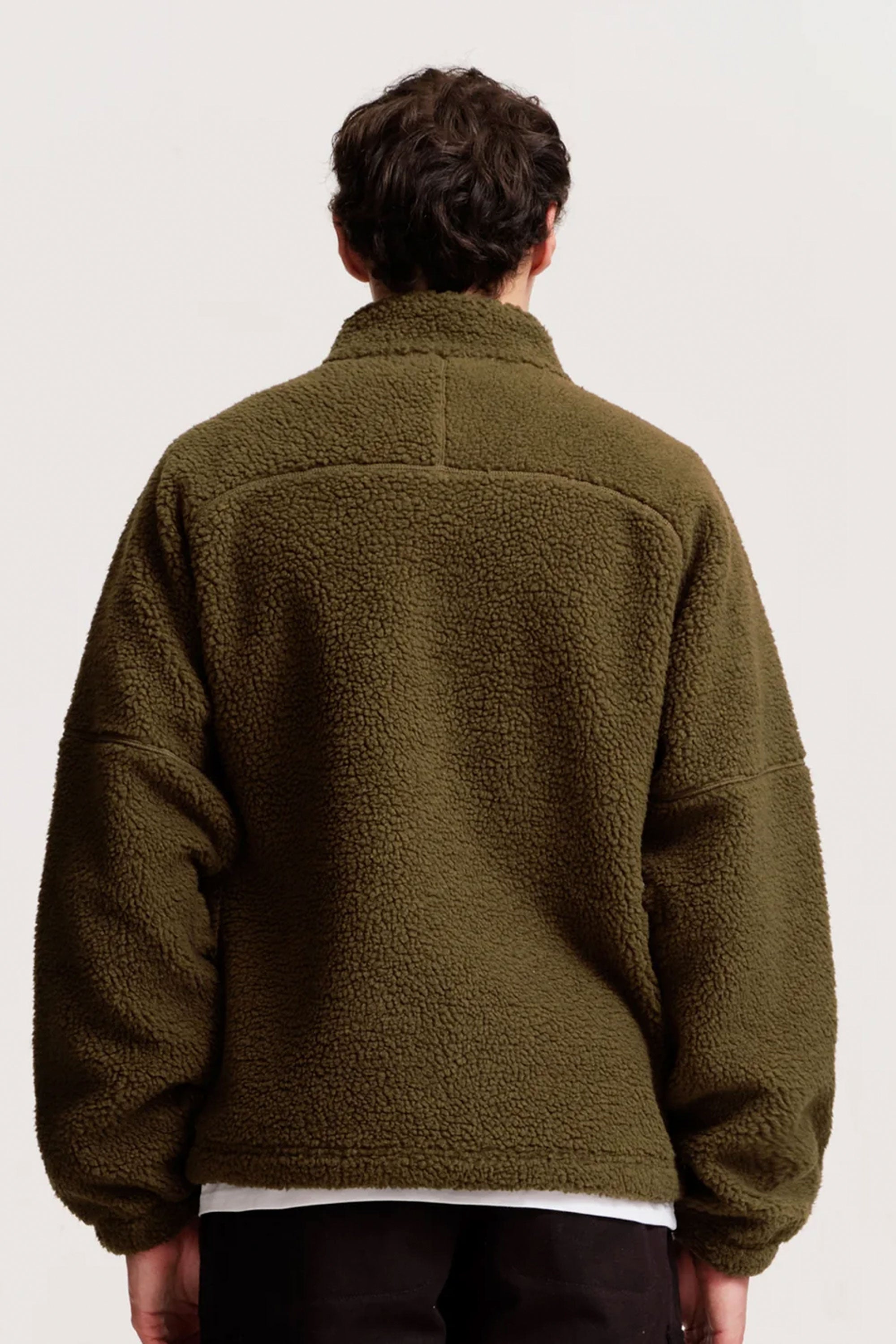 Happylifeshops Man Jacket Parlez Ascend Fleece Moss 2