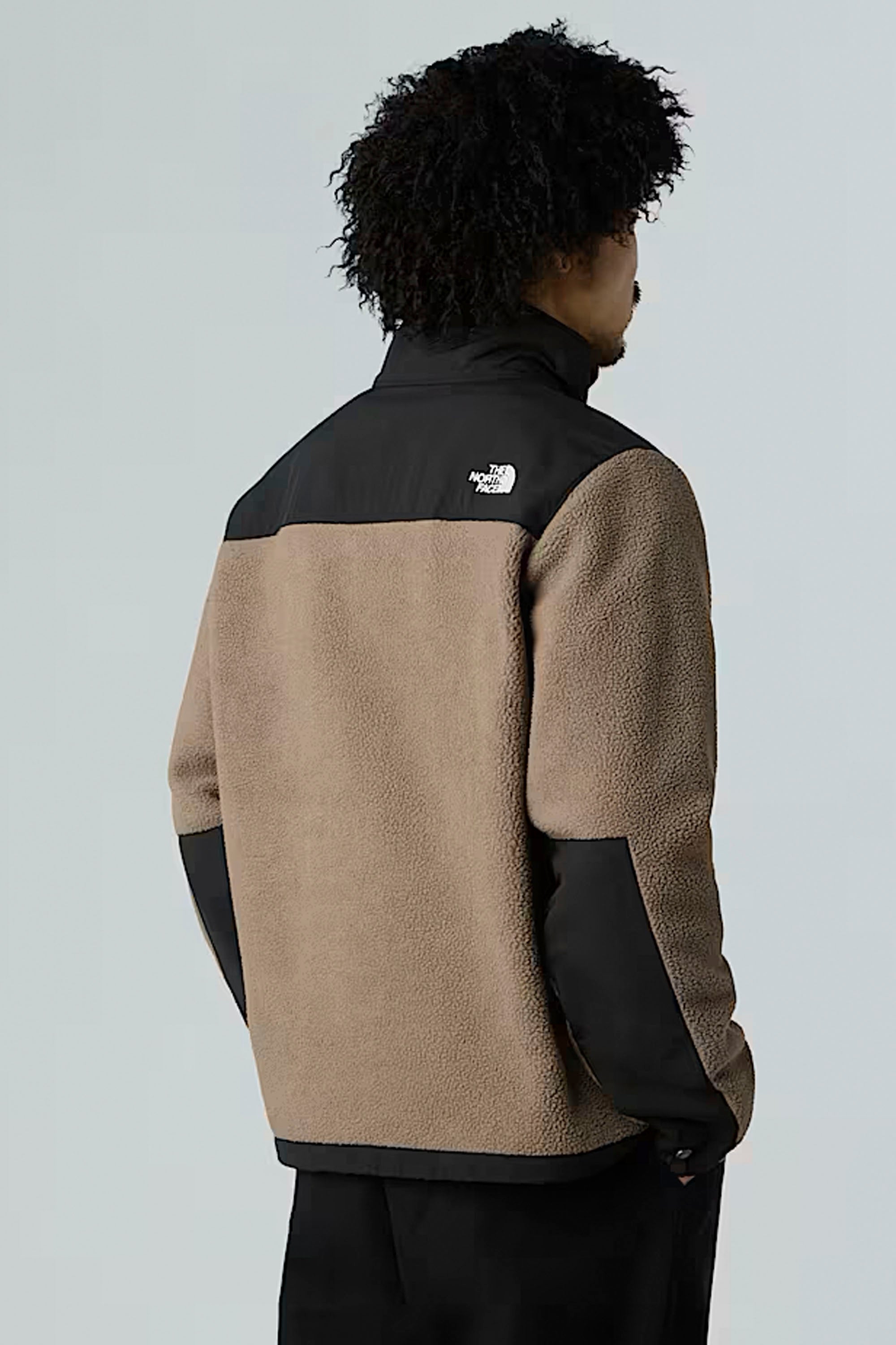 Happylifeshops The North Face Men’s Retro Denali Jacket in Mocha Brown / TNF Black