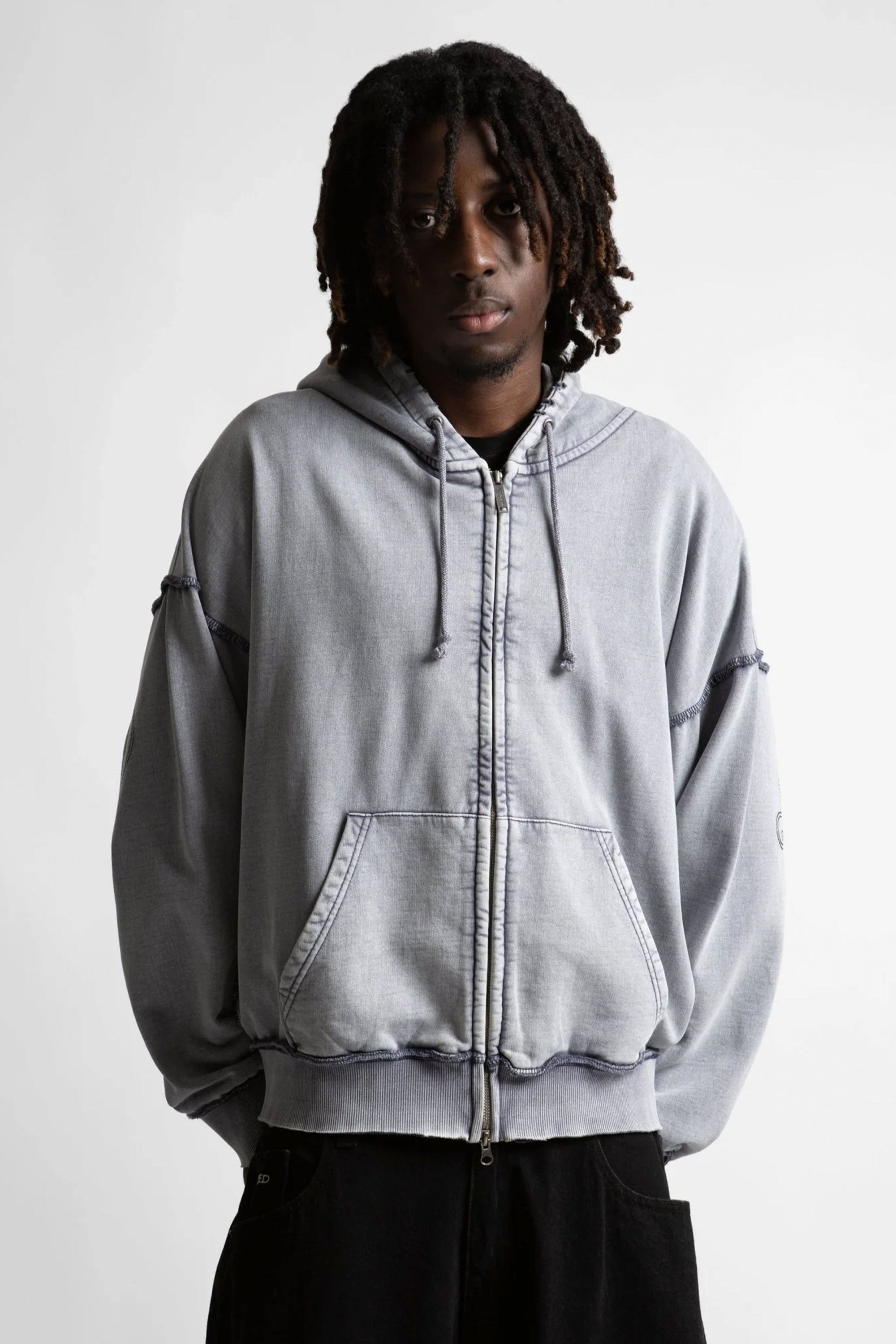 Wasted Paris gray hoodie Happylifeshops