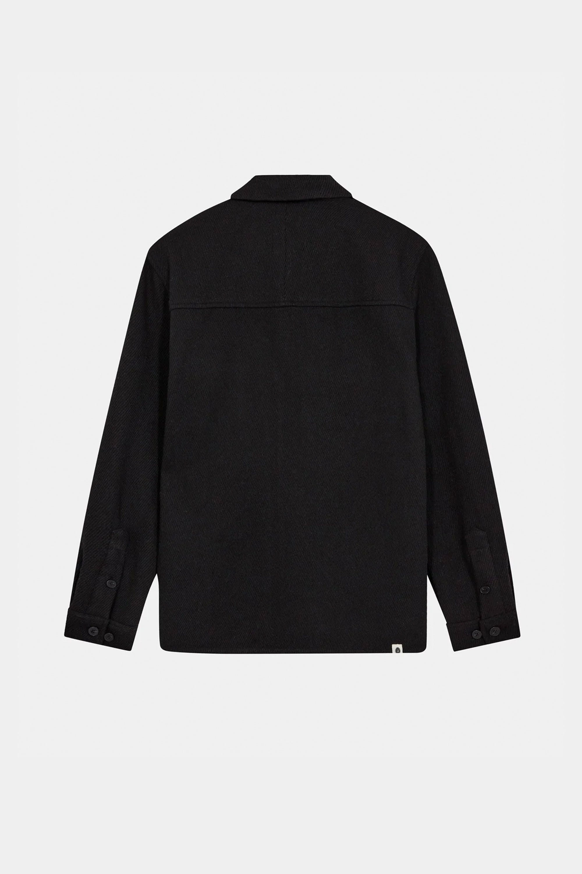 Pukas-Surf-Shop-Man-Overshirt-Anerkjendt-Akhanky-Heavy-Twill-Overshirt-Caviar-2