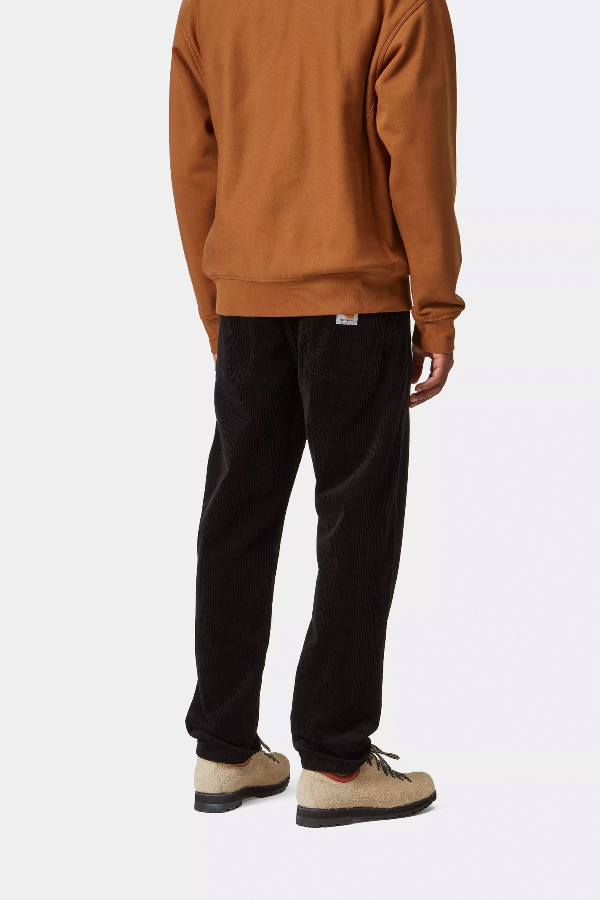 Happylifeshops Carhartt WIP black corduroy tapered pant