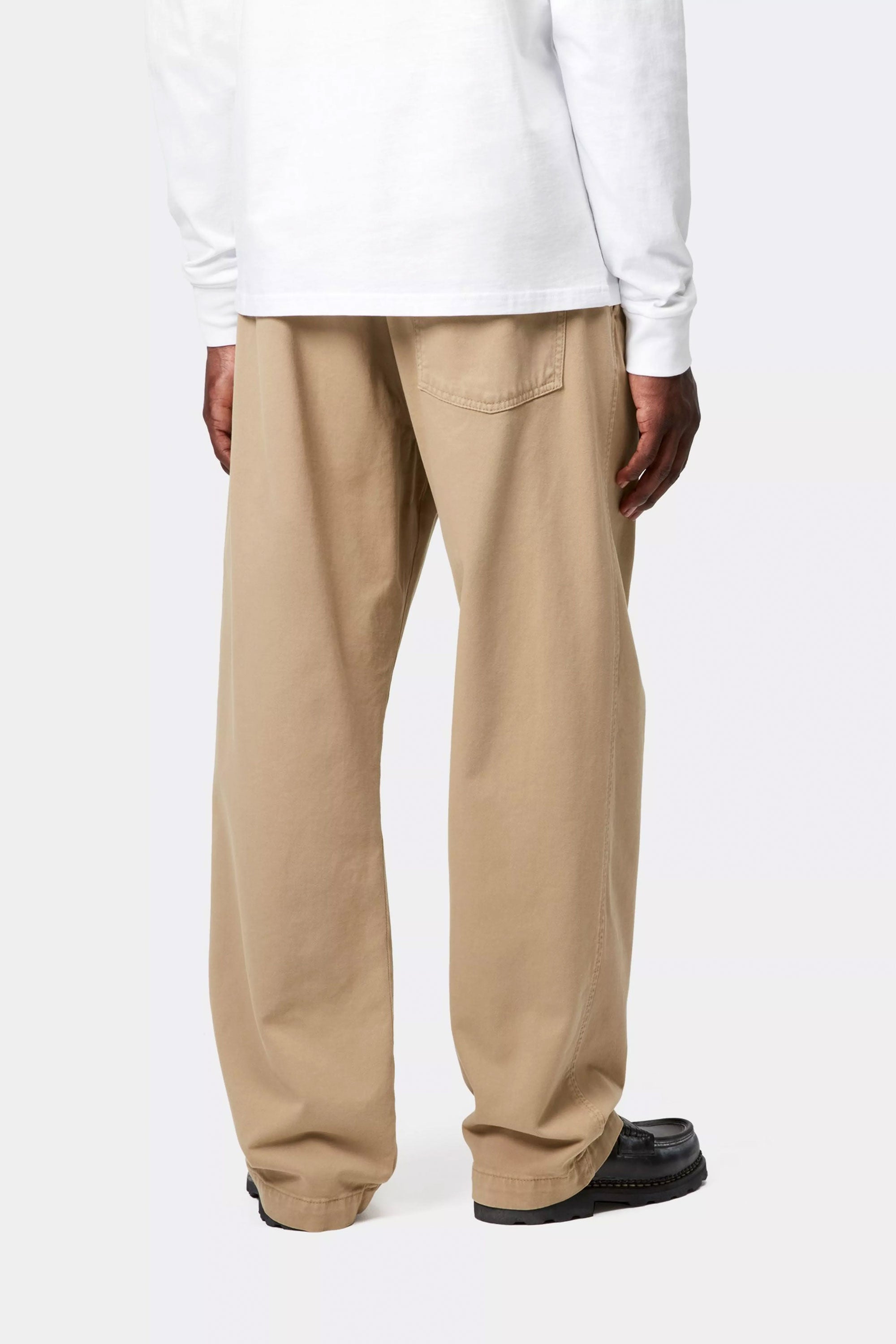 Happylifeshops Carhartt Wip garment-dyed leather-tone pants