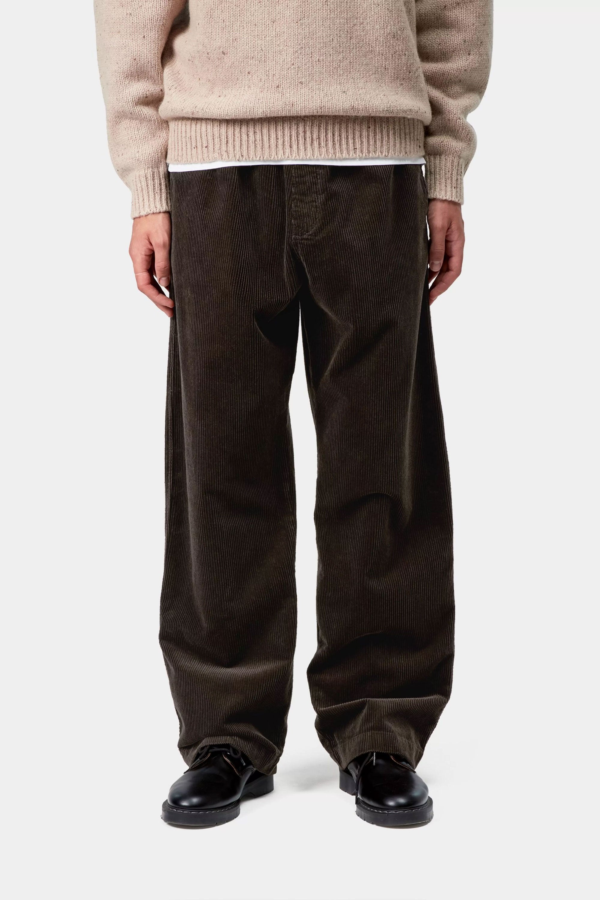 Happylifeshops Carhartt Wip rinsed cotton pants in tobacco