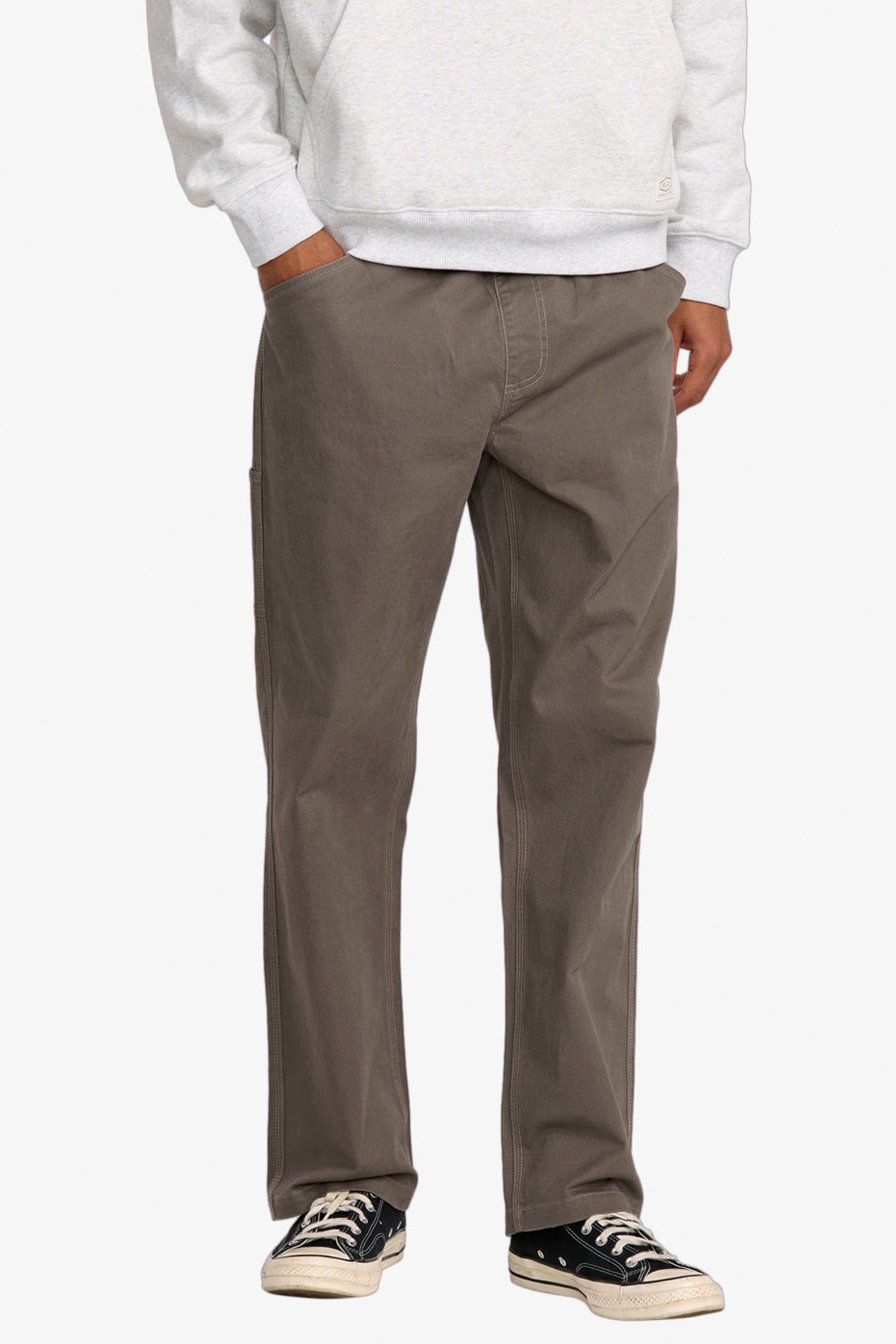 Happylifeshops RVCA men’s elastic carpenter pants